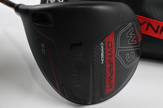 Left Hand Wilson Dynapower Carbon 2023 Driver / 9 Degree / Regular Flex Ventus 6