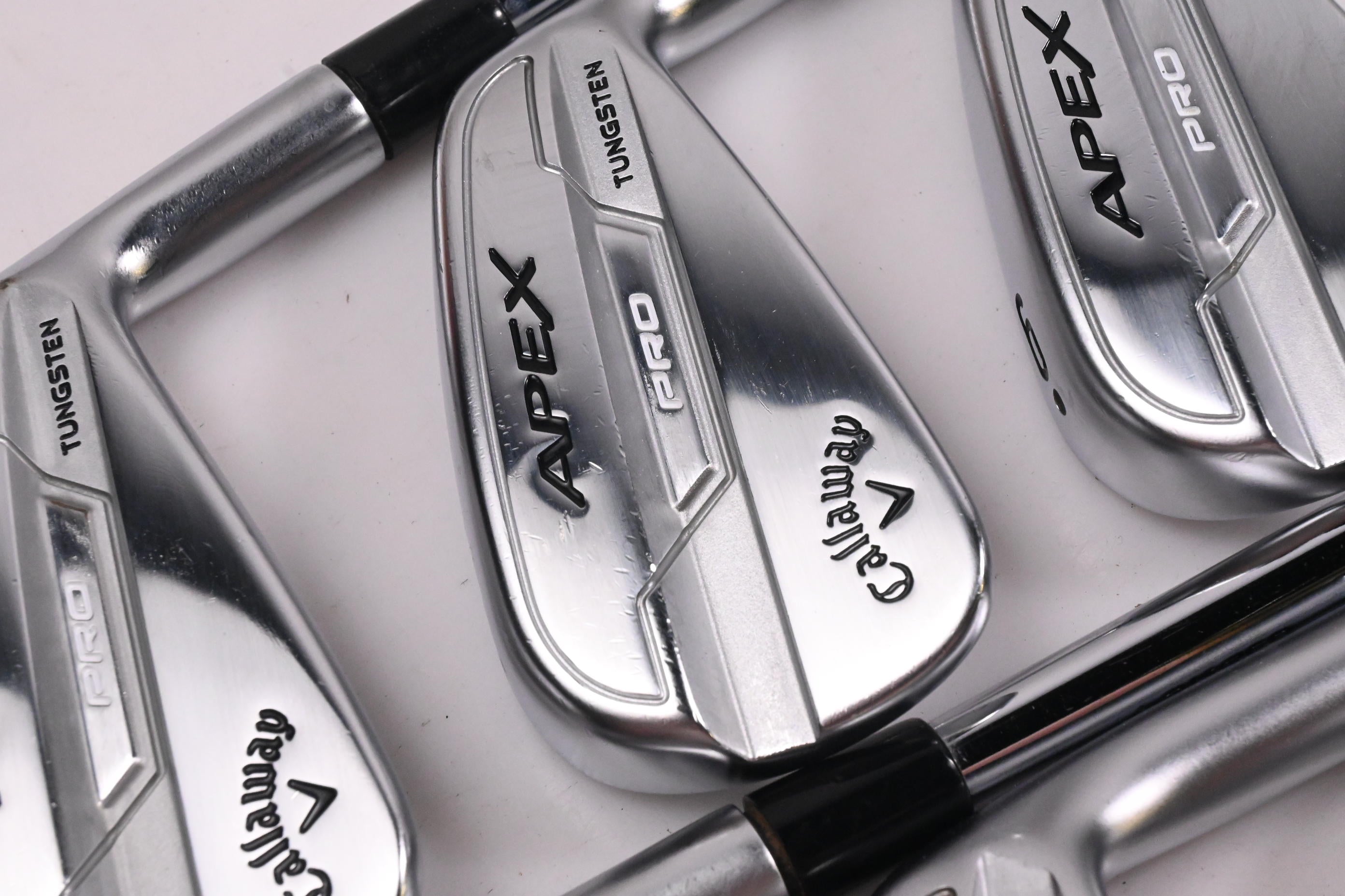 Callaway Apex Pro 21 Irons / 4-9i / Stiff Flex KBS Tour-V 110 Shafts