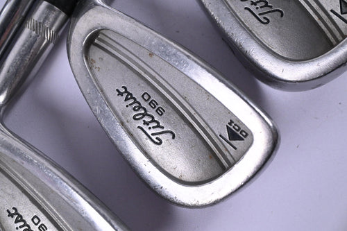 Titleist DCI 990 Irons / 3-PW / Stiff Flex Dynamic Gold Lite Shafts