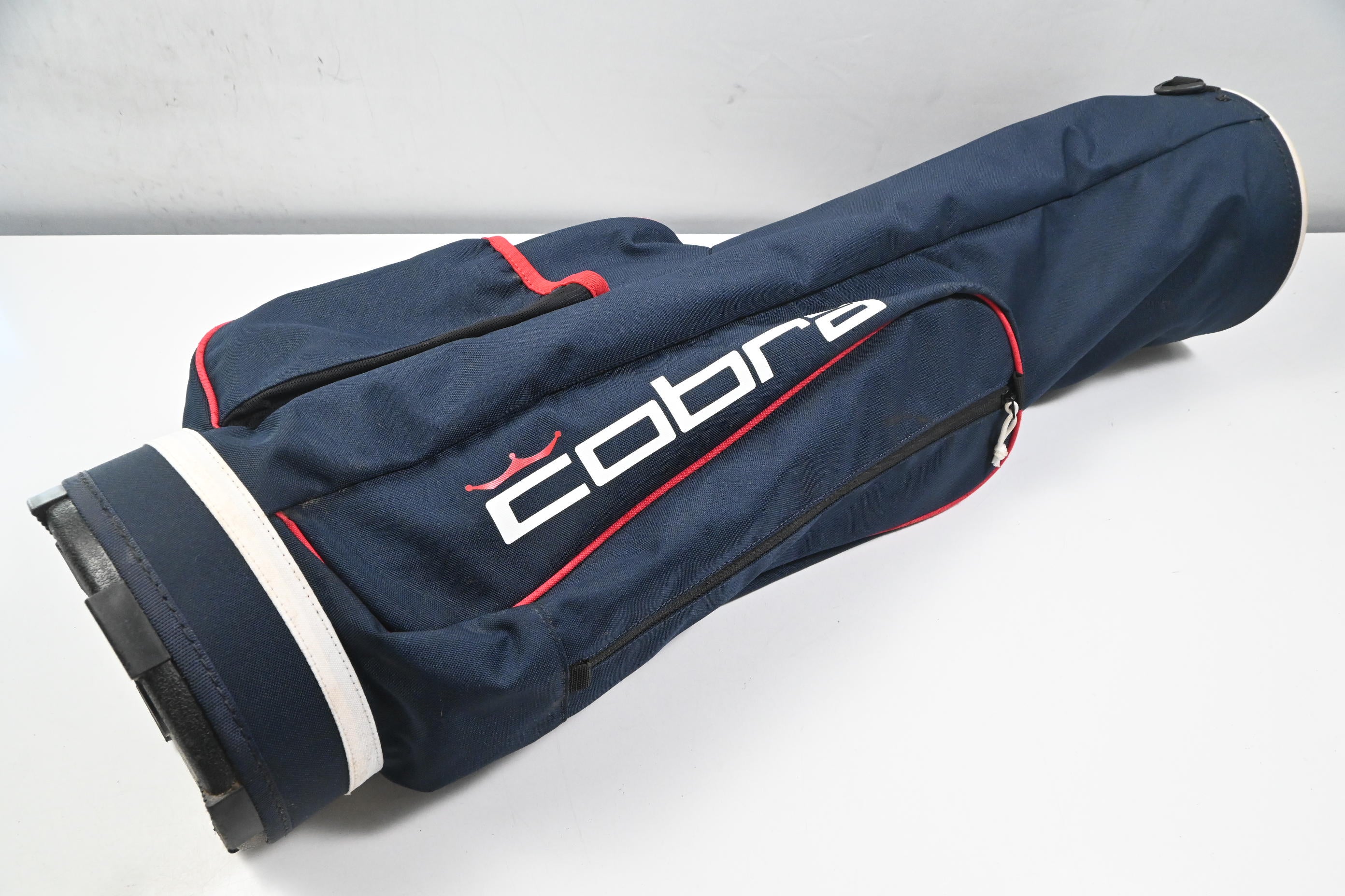 Cobra Pencil Bag / 2-Way Divider / Navy, White & Red