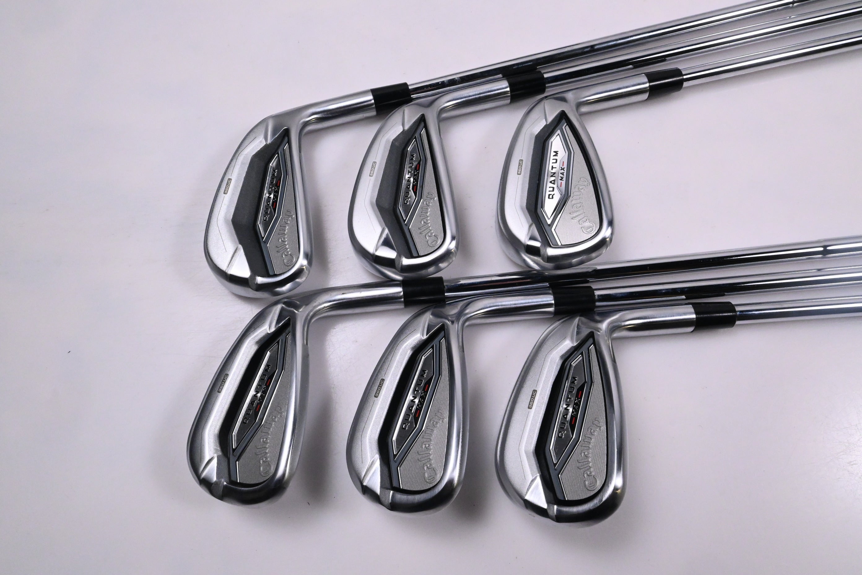 Callaway Quantum Max Irons / 6-PW+GW / Regular Flex Dynamic Gold Mid 115 R300