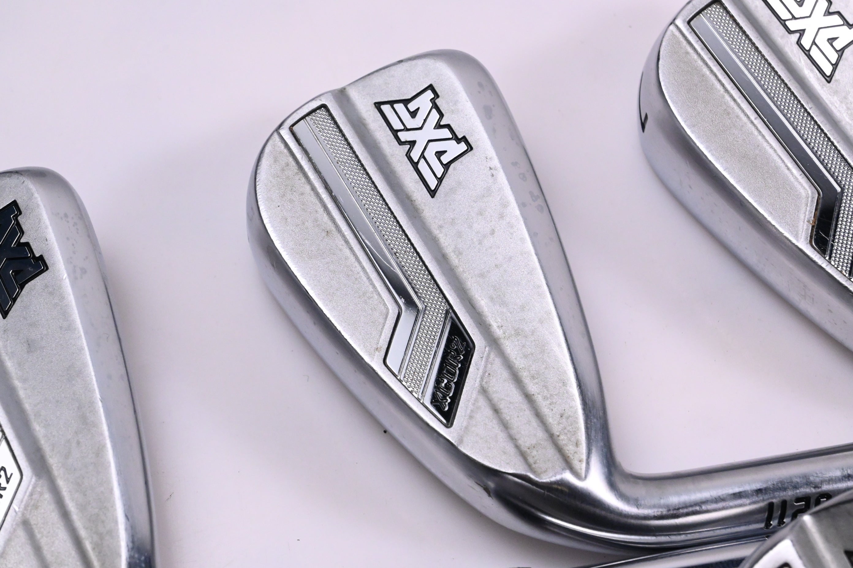 Left Hand PXG 0211 XCOR2 Irons / 5-PW+GW / Stiff Flex KBS Tour 120 Shafts