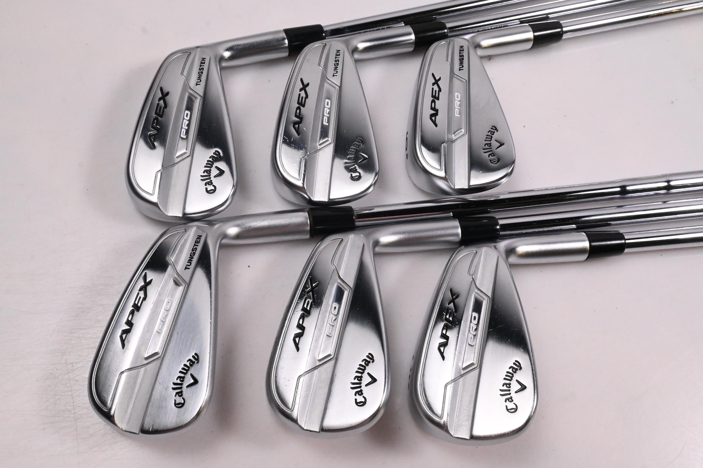 Callaway Apex Pro 21 Irons / 4-9i / Stiff Flex KBS Tour-V 110 Shafts