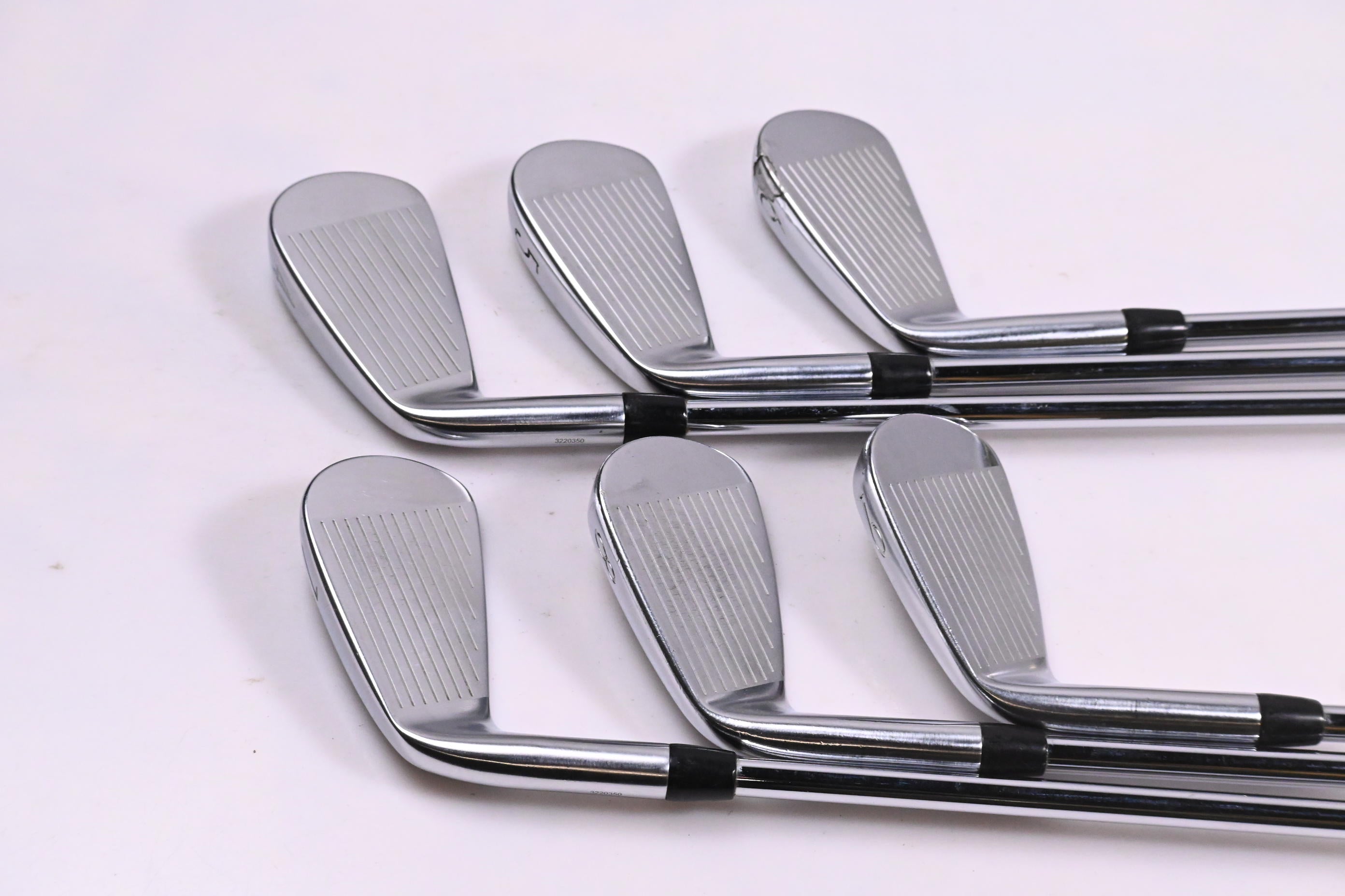Titleist T100.S 2021 Irons / 4-9i / Stiff Flex AMT Black S300 Shafts