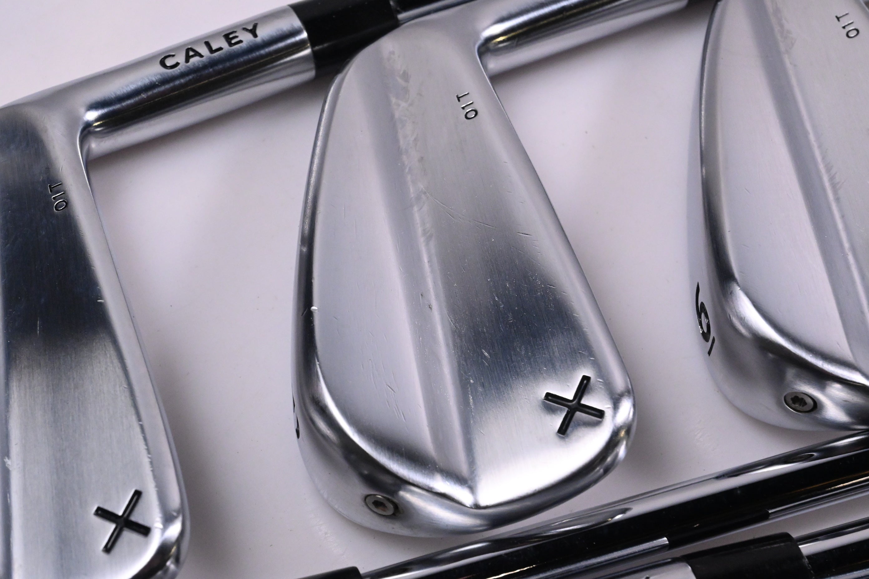 Caley 01T Irons / 4-PW / Stiff Flex KBS Tour 120 Shafts
