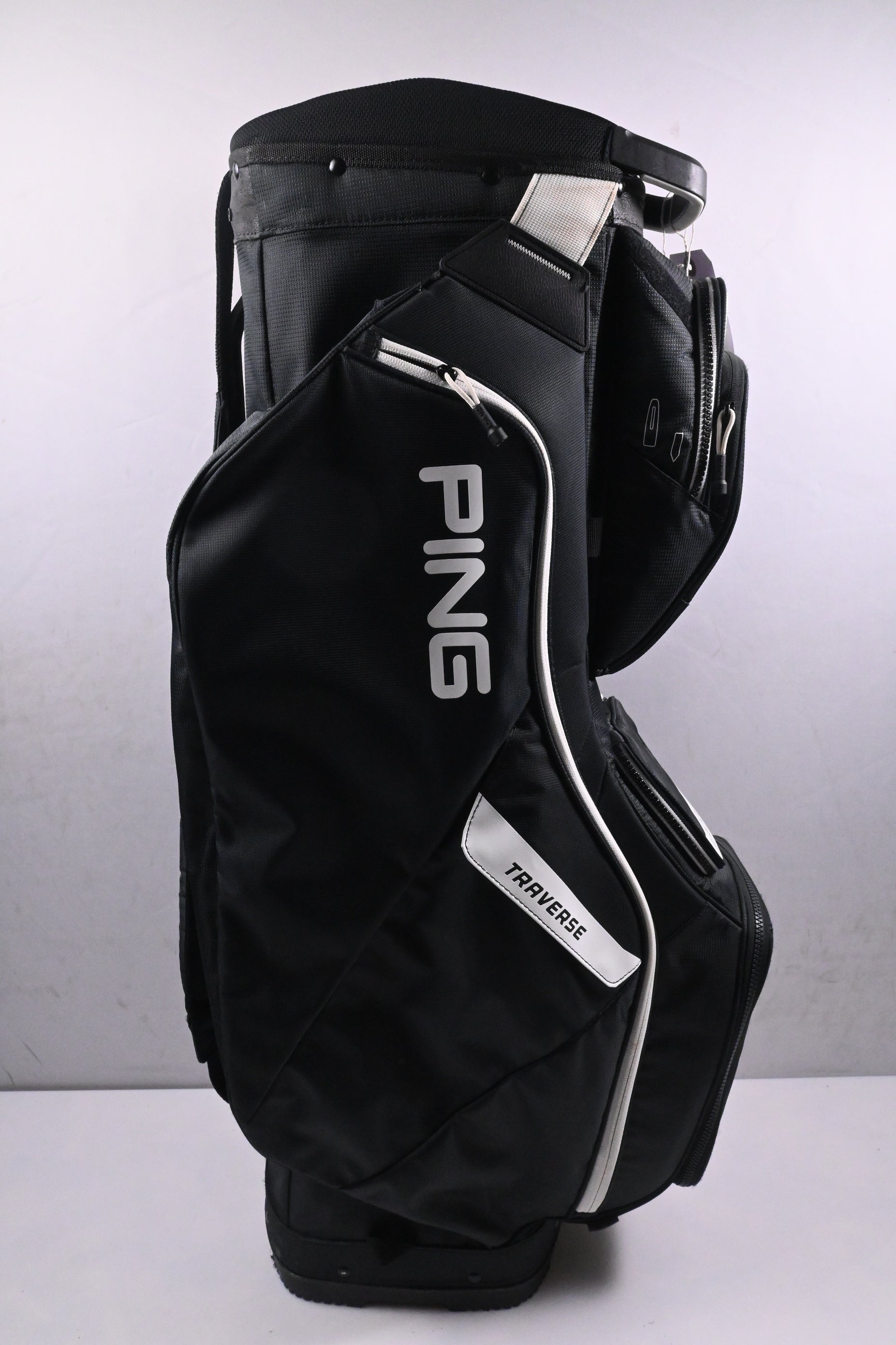 Ping Pioneer Cart Bag / 14-Way Divider / Black, White