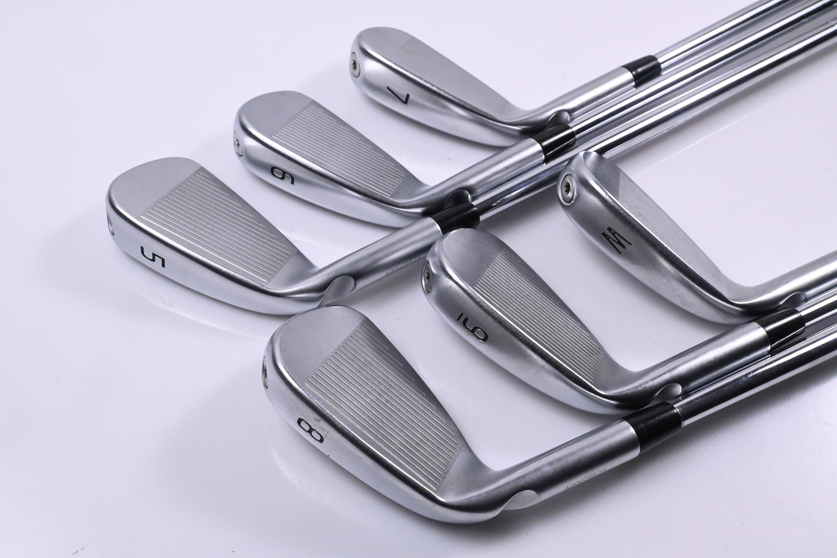 Ping i230 Irons / 5-PW / Orange Dot / Stiff Flex Dynamic Gold 105 S300 Shafts