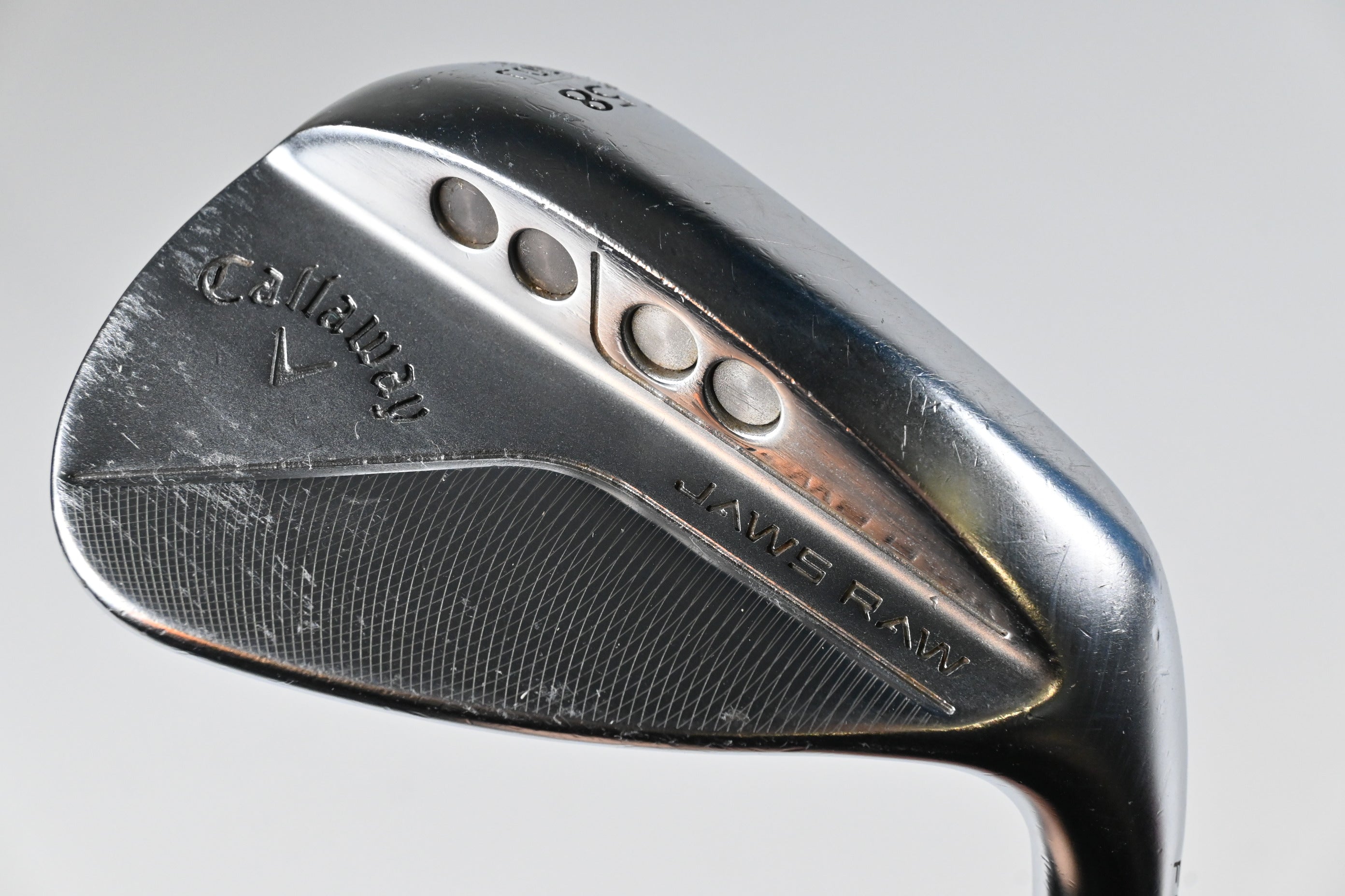 Callaway Jaws Raw Lob Wedge / 58 Degree / Wedge Flex Dynamic Gold Spinner Shaft