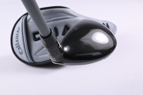 Callaway Quantum Max OS #4 Hybrid / 20 Degree / Regular Flex Denali Frost Silver