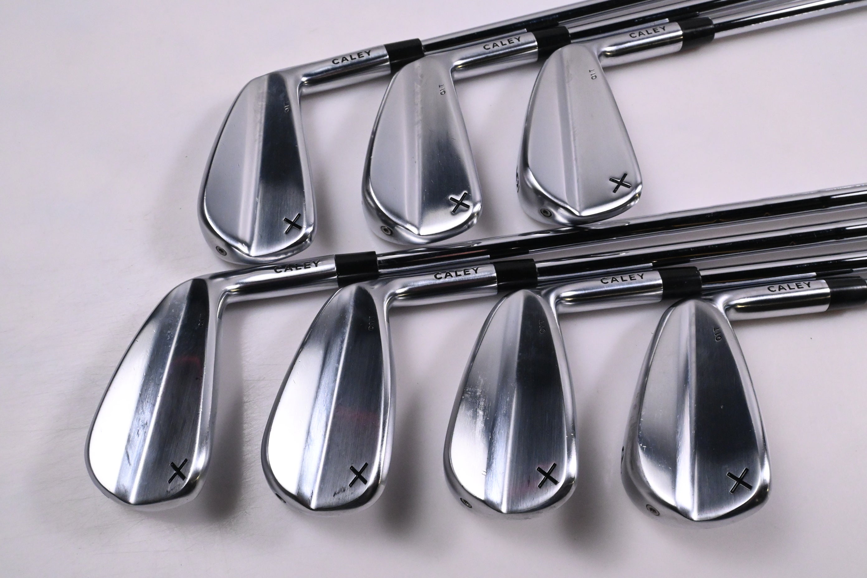 Caley 01T Irons / 4-PW / Stiff Flex KBS Tour 120 Shafts