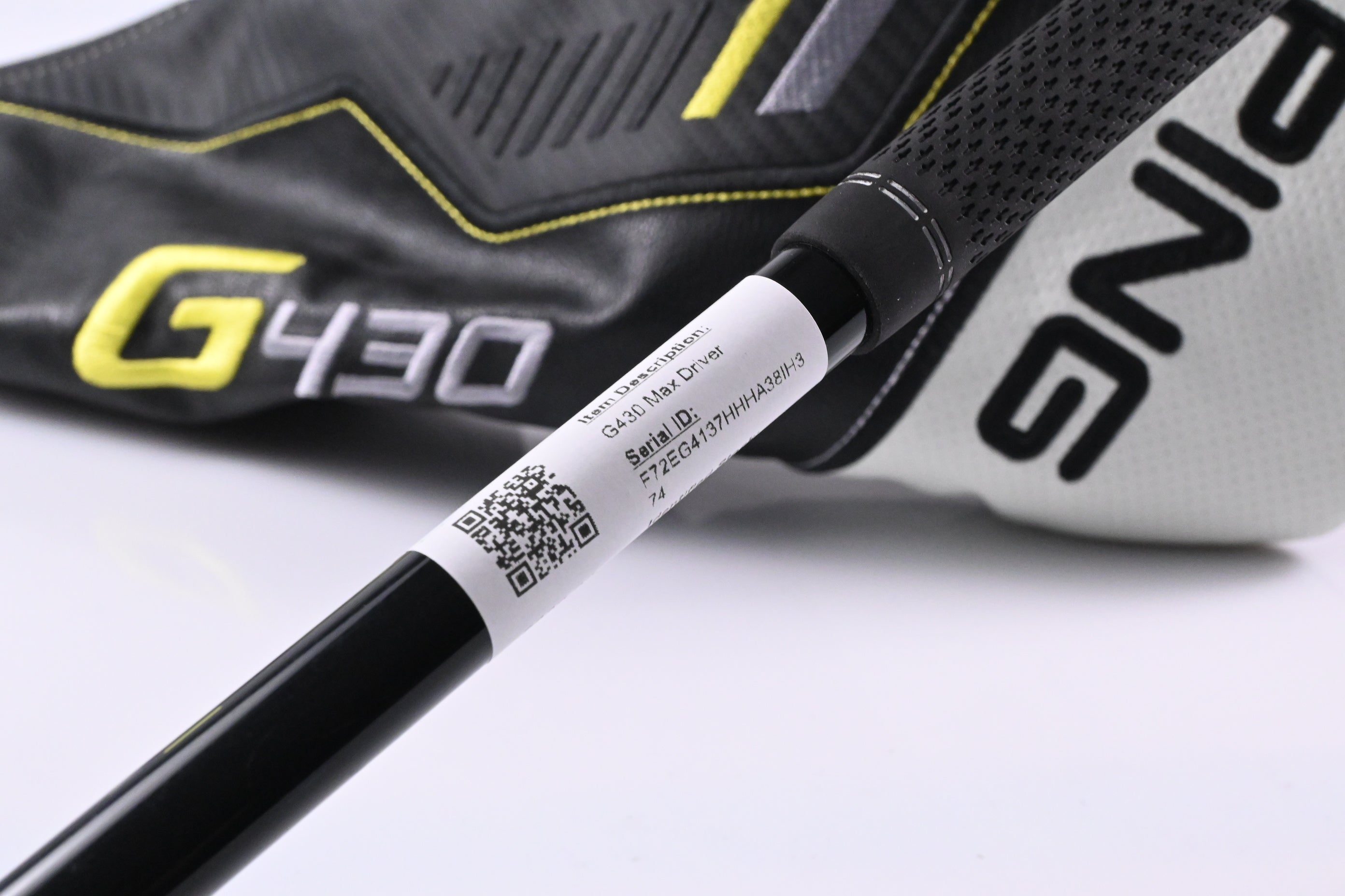 Ping G430 Max Driver / 10.5 Degree / Senior Flex Ping Alta CB Black 55 Shaft