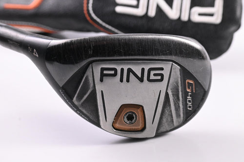 Left Hand Ping G400 #4 Hybrid / 22 Degree / Senior Flex Ping Alta CB 70 Shaft