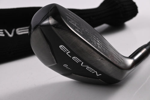 Eleven Hybrid #6 Iron / 27 Degree / Stiff Flex KBS TGI 80 Shaft