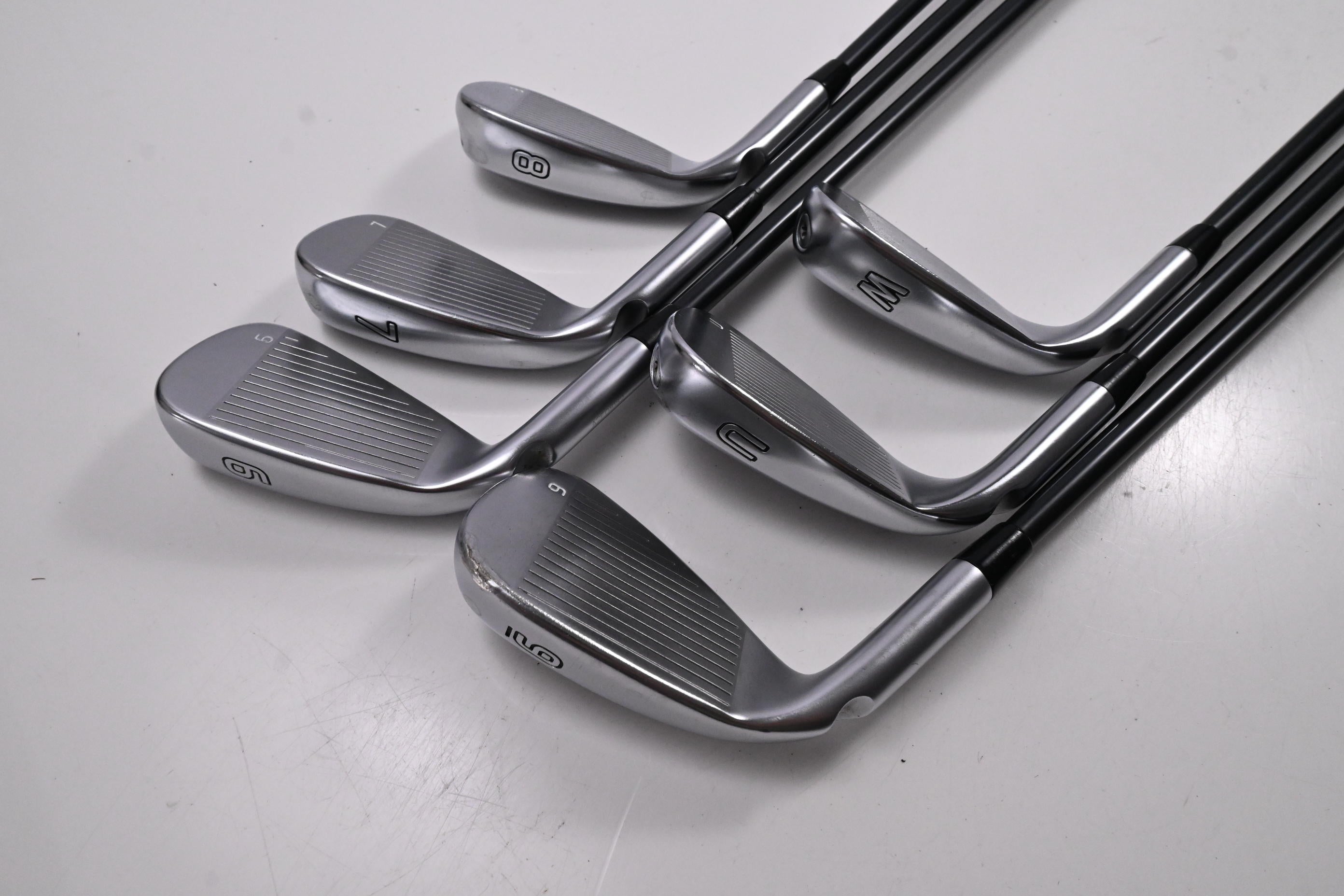 Ping G410 Irons / 6-PW+GW / Green Dot / Senior Flex Ping Alta CB Red Shafts