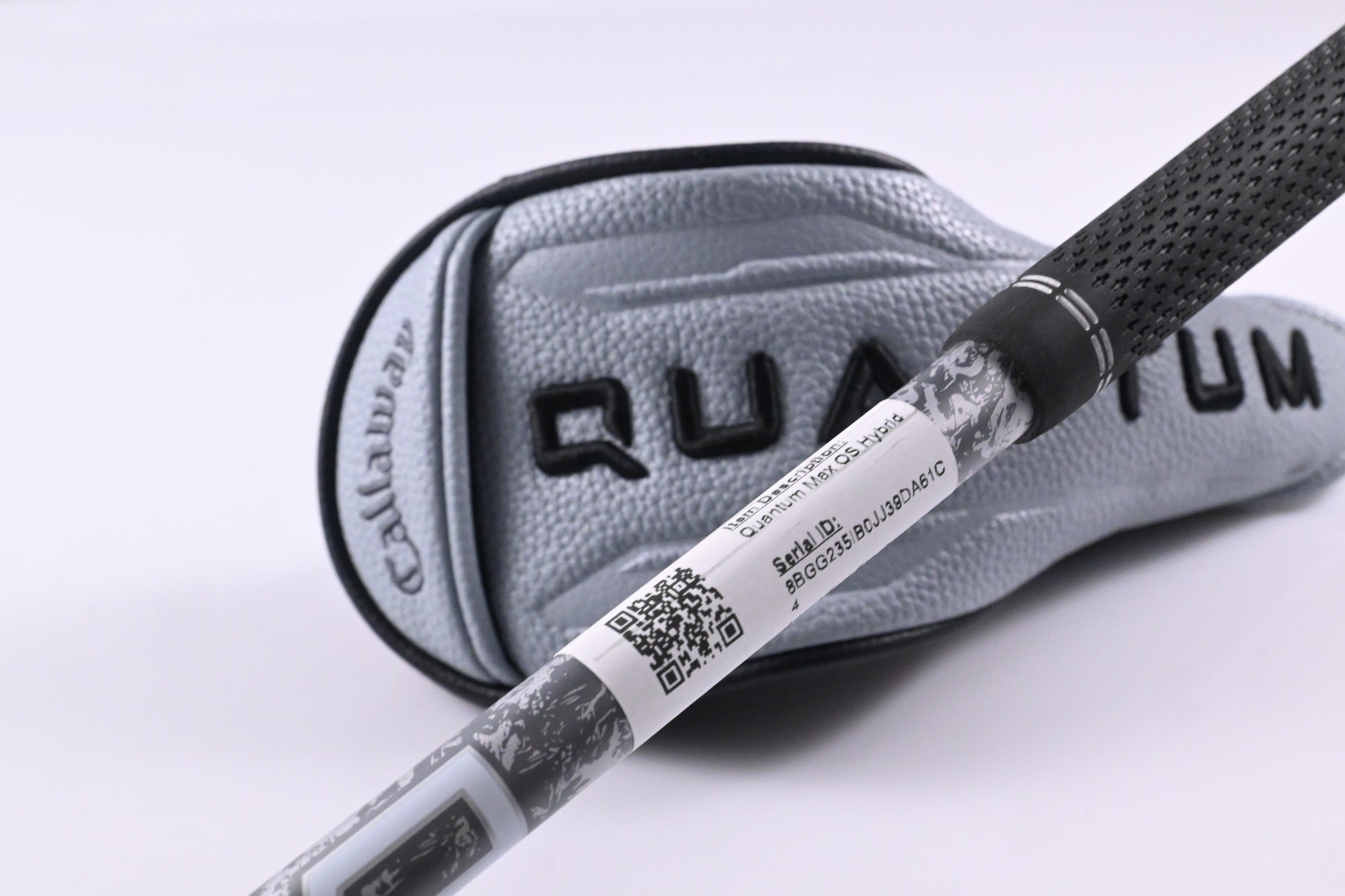 Callaway Quantum Max OS #4 Hybrid / 20 Degree / Regular Flex Denali Frost Silver
