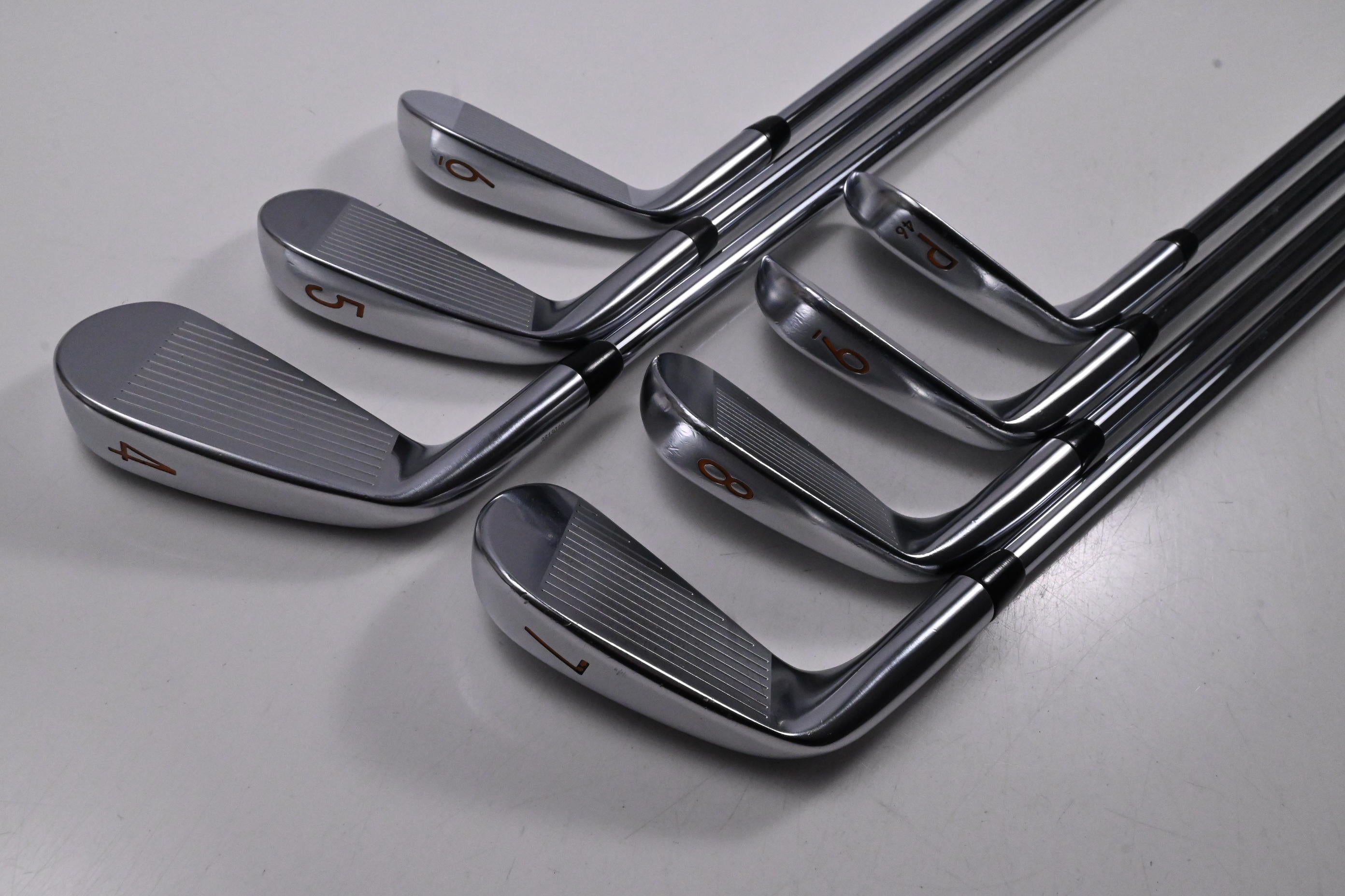 Titleist T100 2021 Irons / 4-PW / Stiff Flex Project X Rifle Shafts