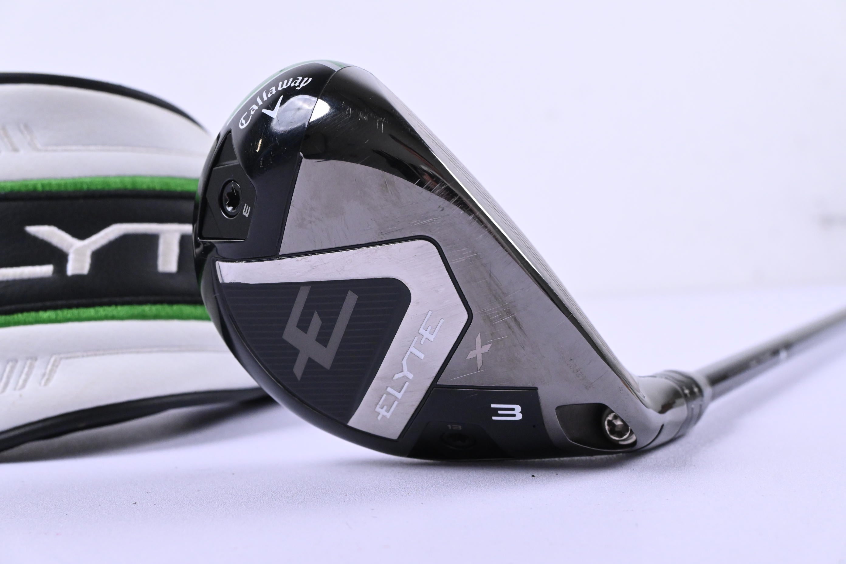 Callaway Elyte X #3 Hybrid / 18 Degree / Stiff Flex Denali Charcoal 70 Shaft
