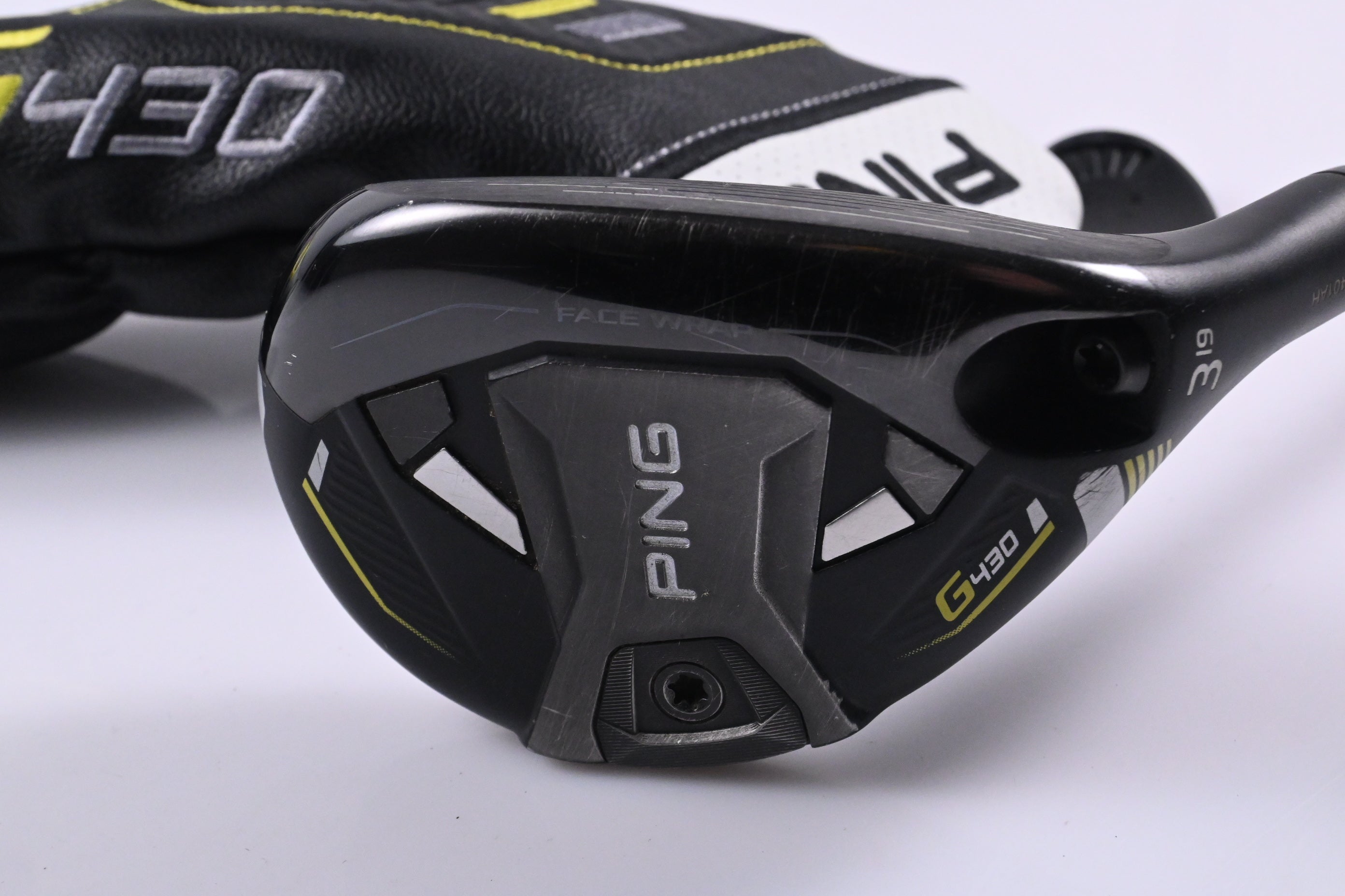 Ping G430 #3 Hybrid / 19 Degree / Regular Flex Ping Alta CB Black 70 Shaft