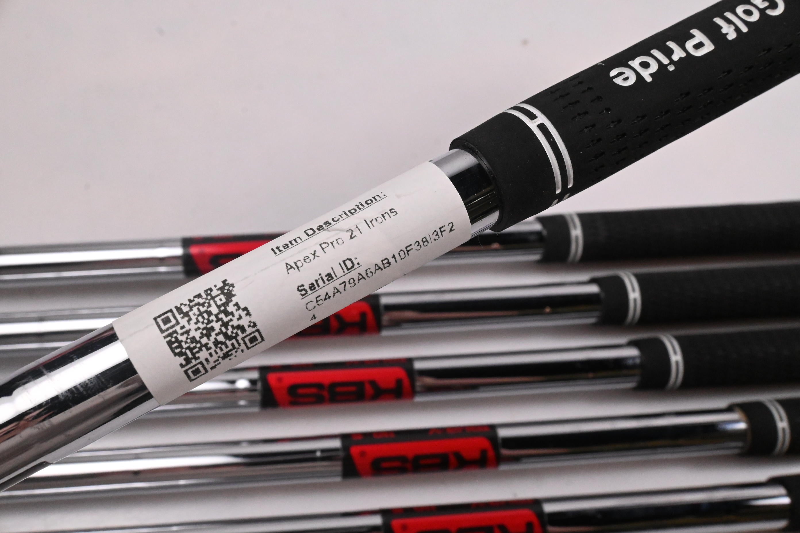 Callaway Apex Pro 21 Irons / 4-9i / Stiff Flex KBS Tour-V 110 Shafts
