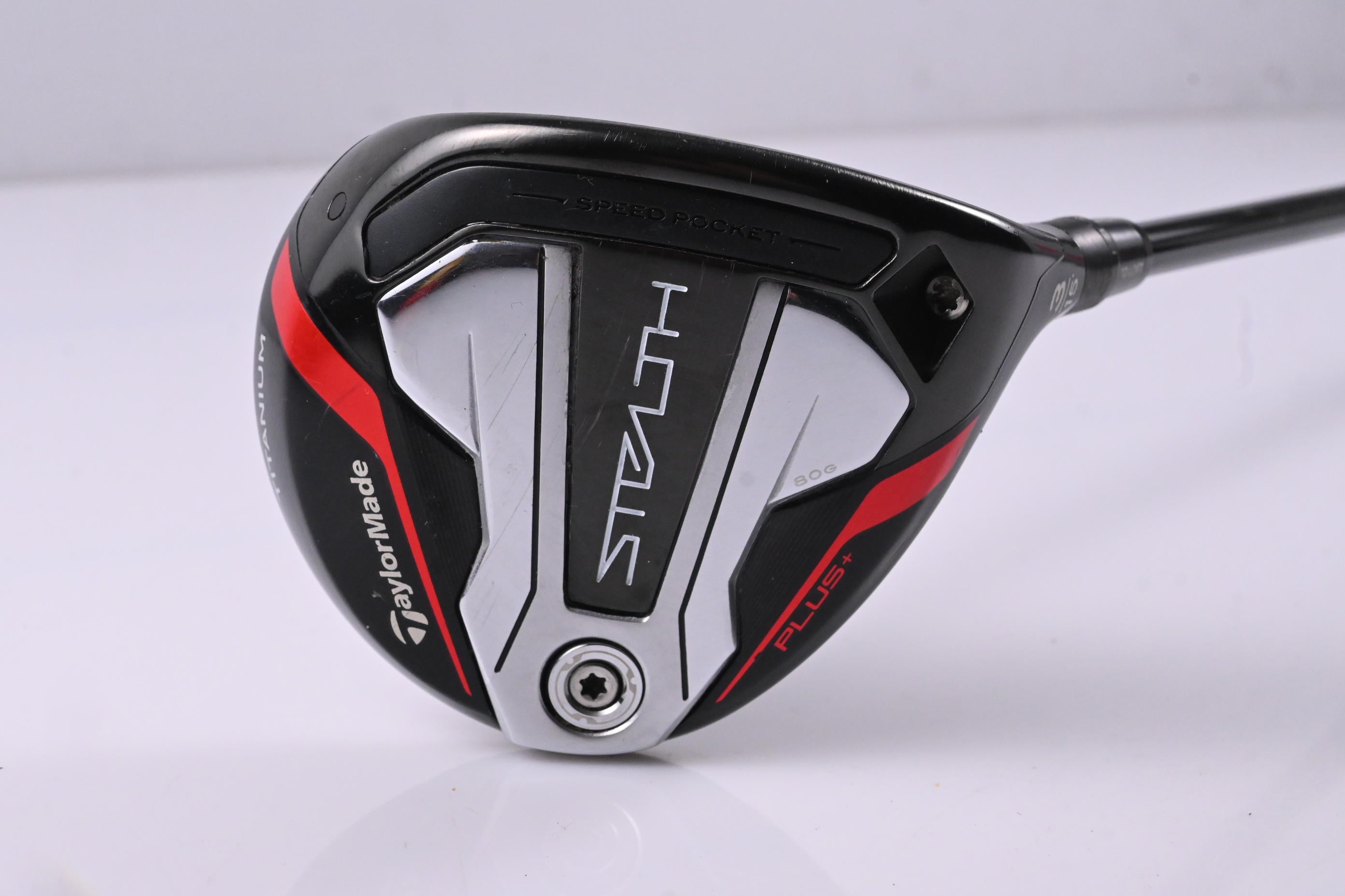 Taylormade Stealth Plus #3 Wood / 15 Degree / Stiff Flex HZRDUS RDX Smoke Black
