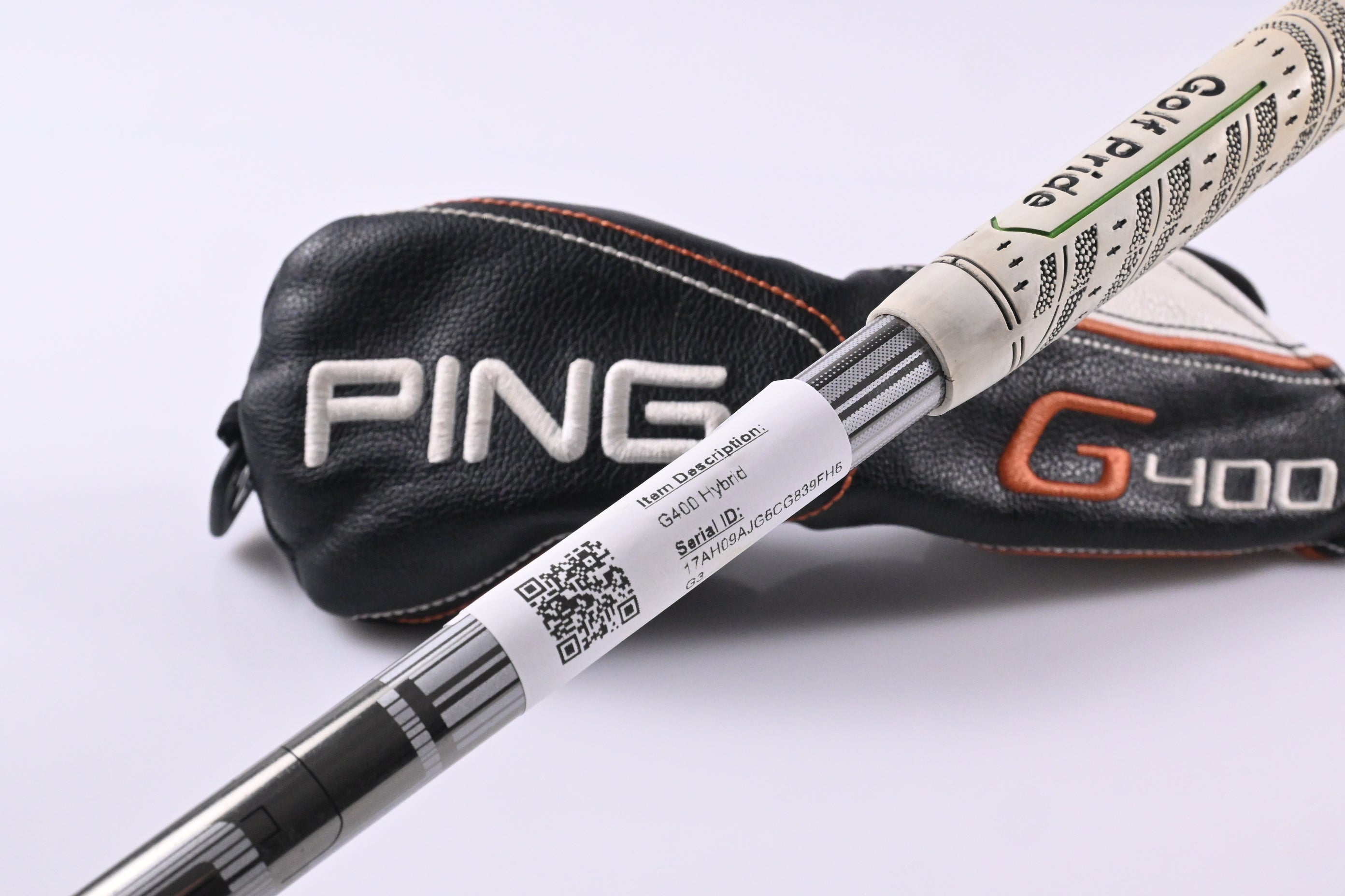 Left Hand Ping G400 #4 Hybrid / 22 Degree / Stiff Flex Ping Tour Chrome 85 Shaft