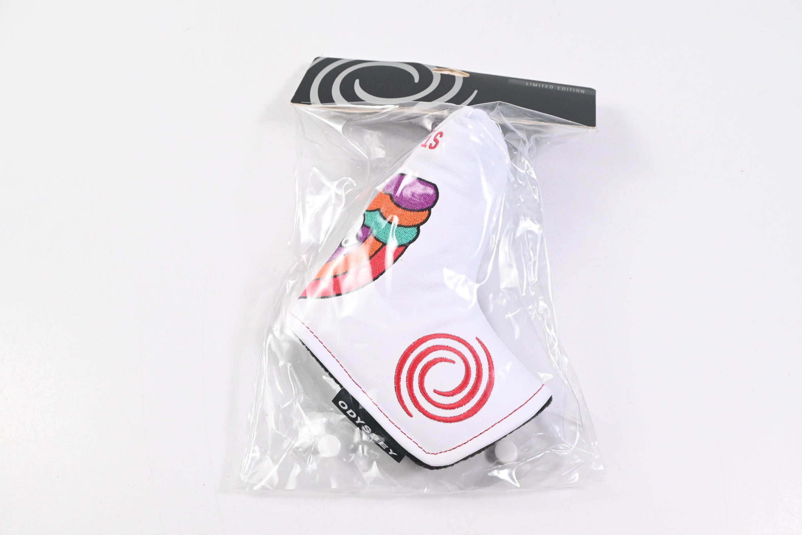 Odyssey 2021 Open Royal St George's Putter Headcover / Blade / White