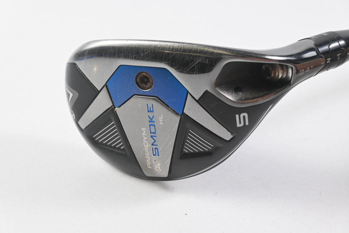 Callaway Paradym Ai Smoke HL #5 Hybrid / 24 Degree / Regular Flex Cypher 2.0 50