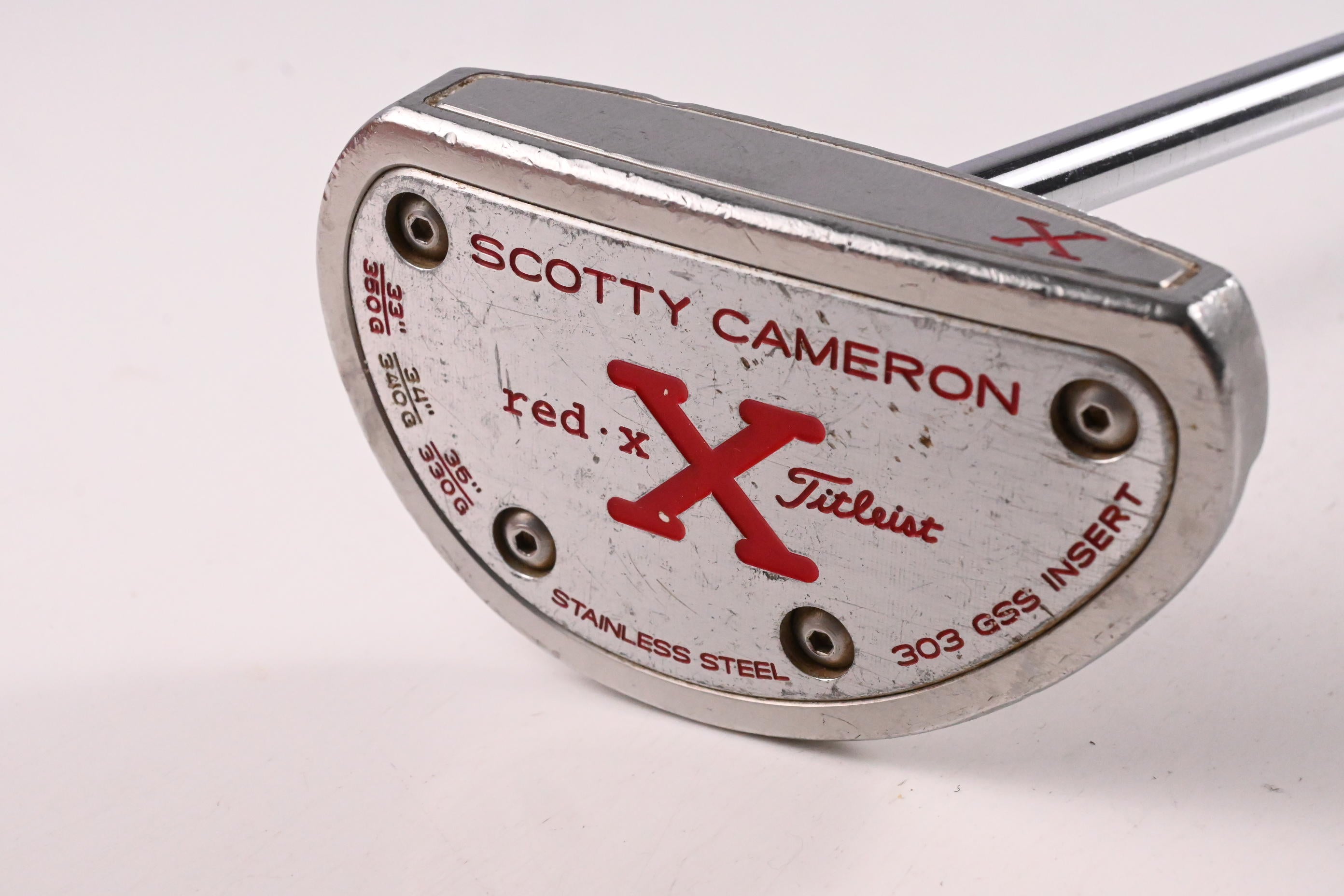 Scotty Cameron Red X Putter / 34 Inch