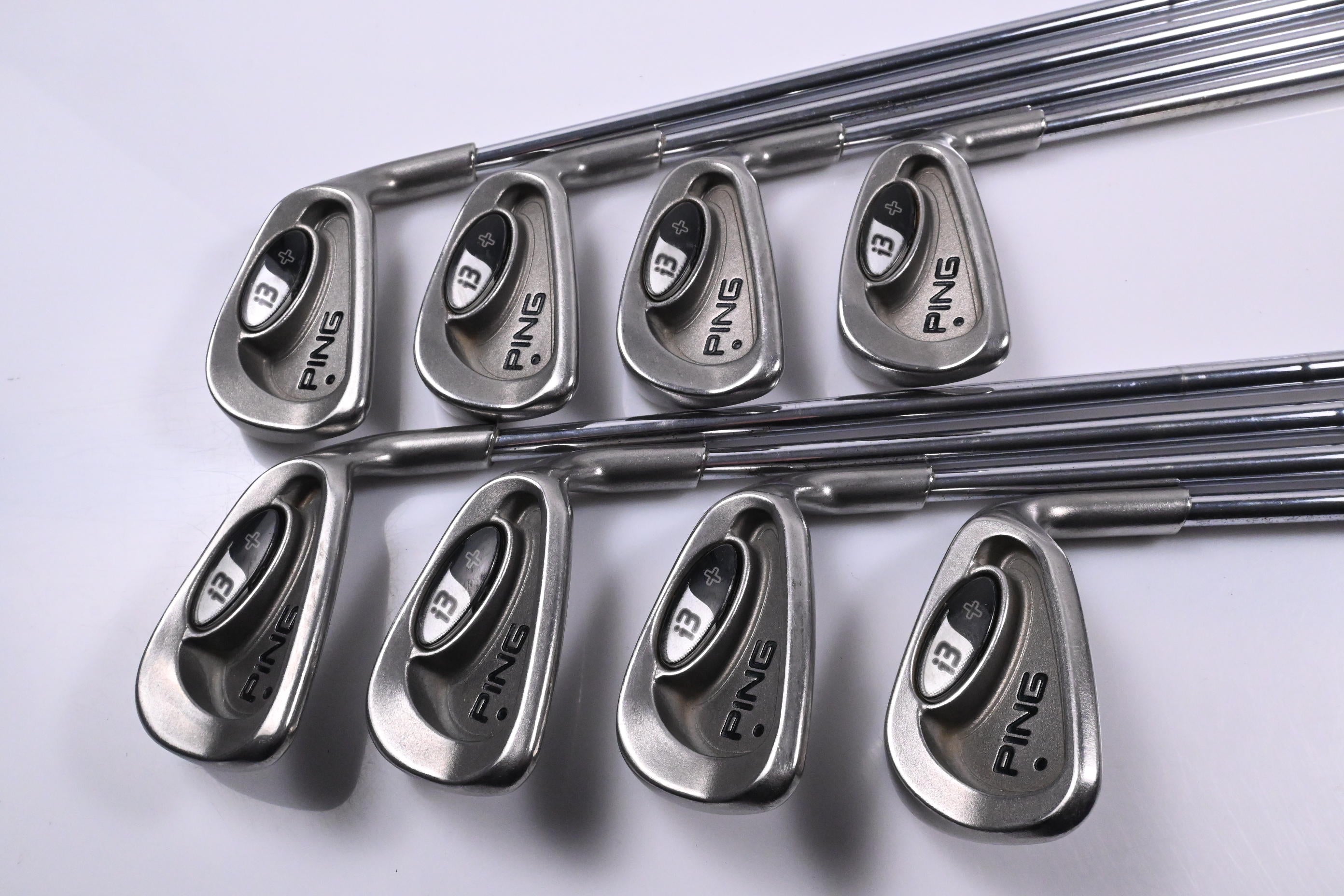 Ping i3+ Irons / 3-PW / Black Dot / Stiff Flex Steel Shafts