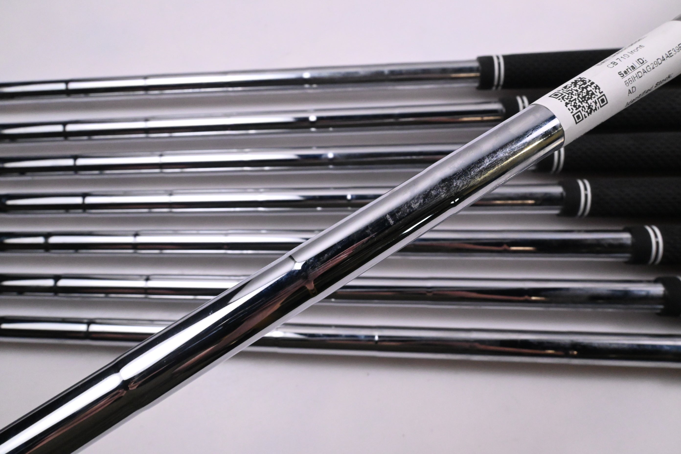 Titleist CB 710 Irons / 3-PW / Stiff Flex Steel Shafts