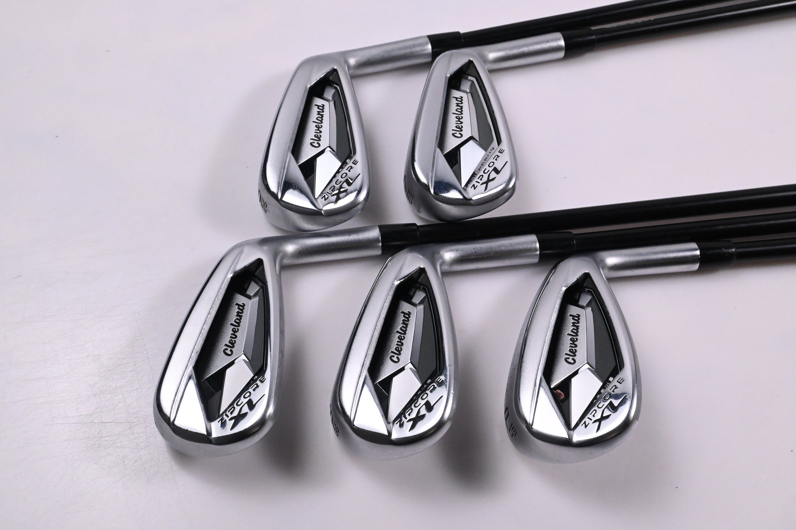 Ladies Cleveland Zipcore XL Irons / 6-PW / Ladies Flex UST Helium Nanocore 50