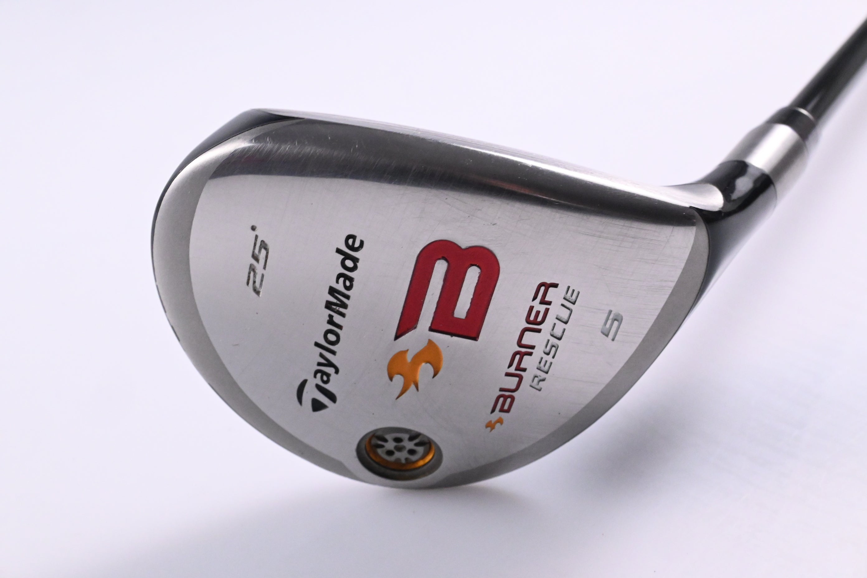 Taylormade Burner 2008 #5 Hybrid / 25 Degree / Regular Flex Burner REAX 60 Shaft