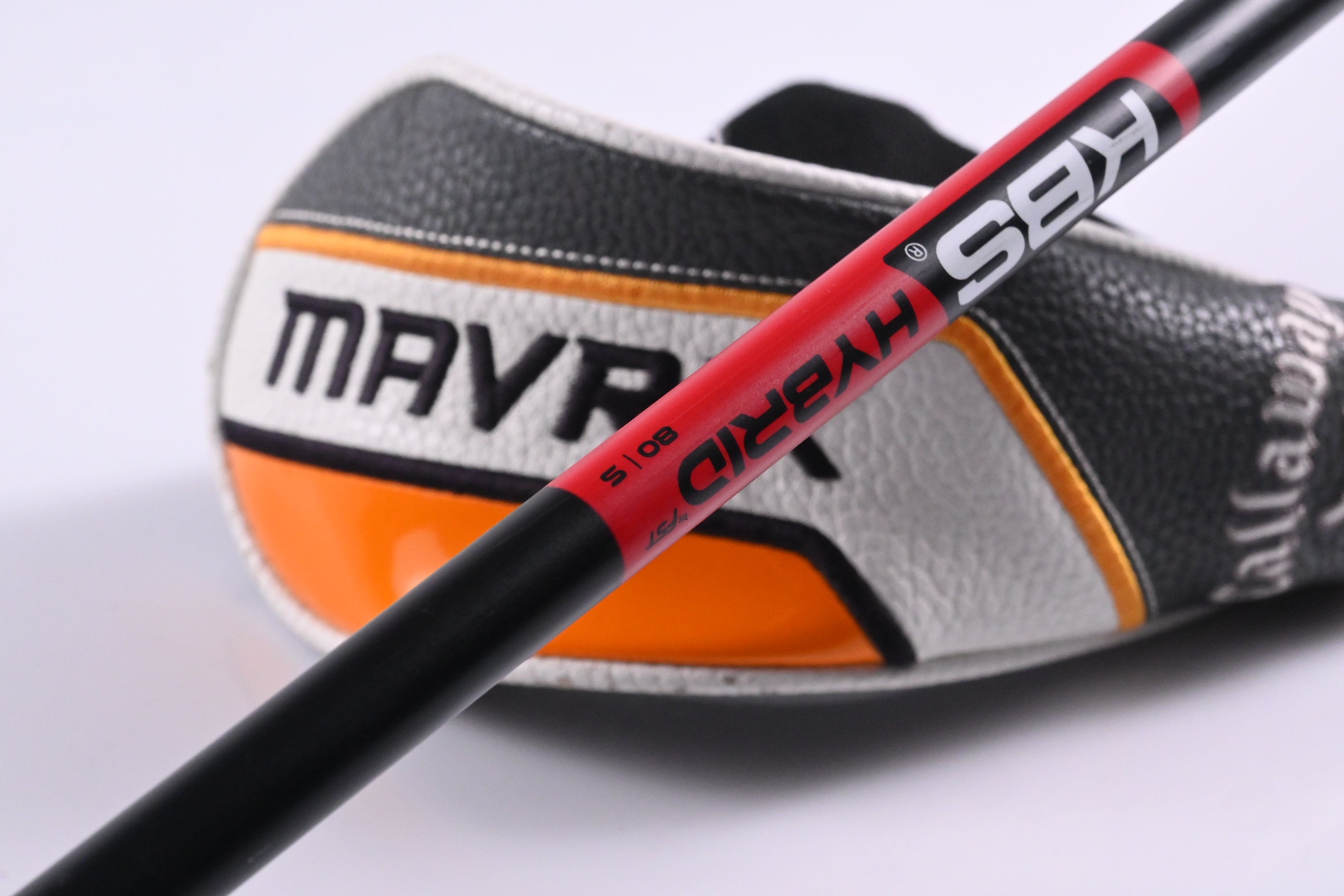 Callaway Mavrik Pro #2 Hybrid / 18 Degree / Stiff Flex KBS Hybrid 80 Shaft