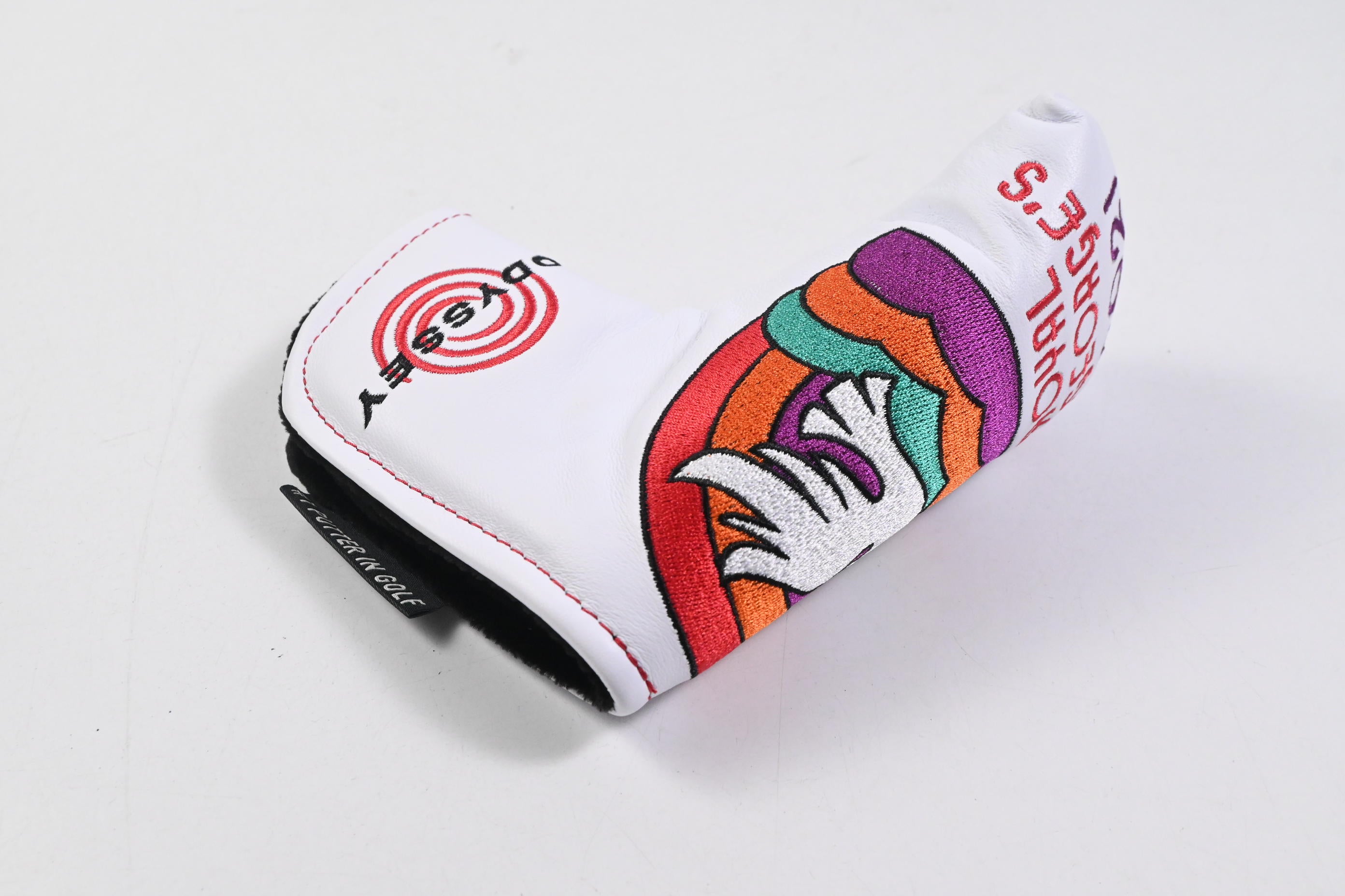 Odyssey 2021 Open Royal St George's Putter Headcover / Blade / White