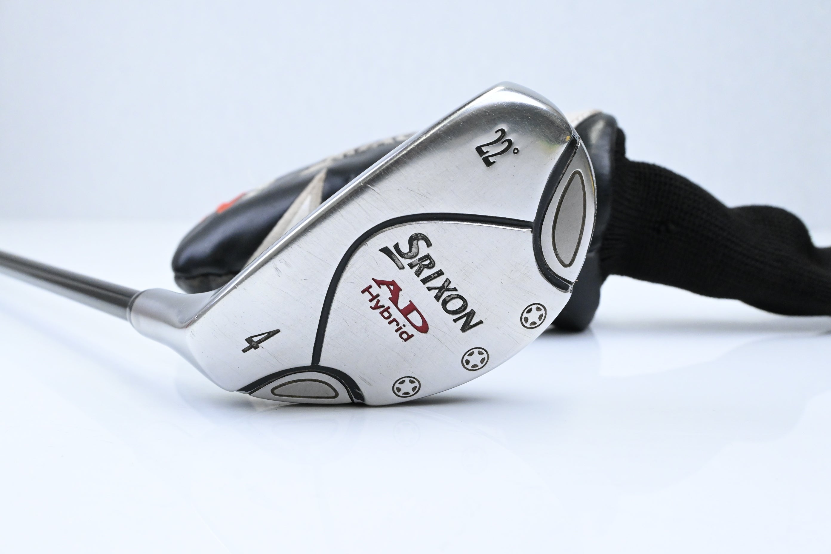 Left Hand Srixon AD #4 Hybrid / 22 Degree / Regular Flex Srixon SV-3009 Shaft