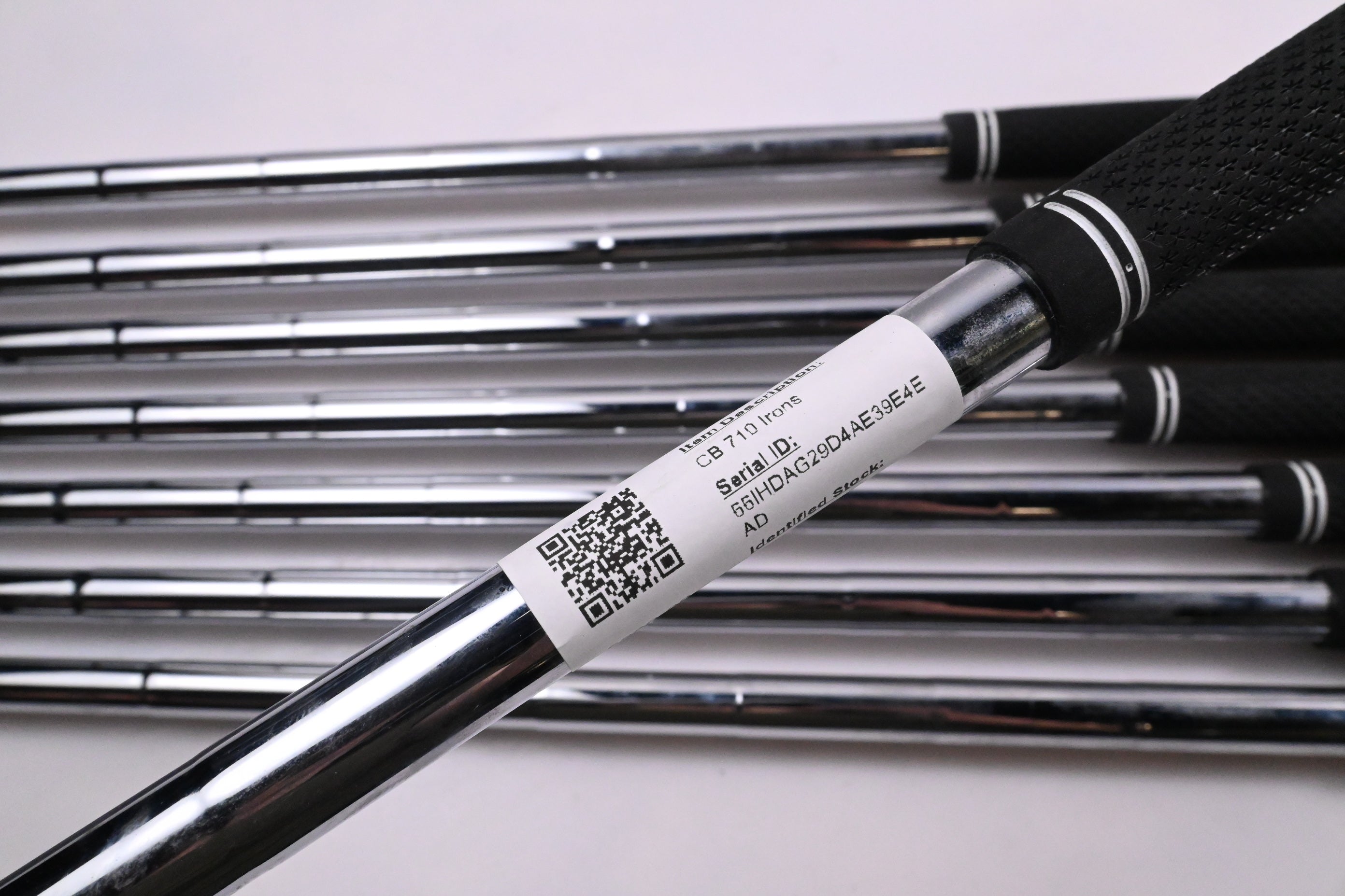 Titleist CB 710 Irons / 3-PW / Stiff Flex Steel Shafts