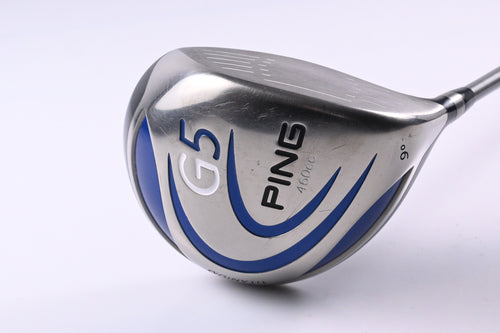 Ping G5 Driver / 9 Degree / Stiff Flex Ping TFC 100 Shaft