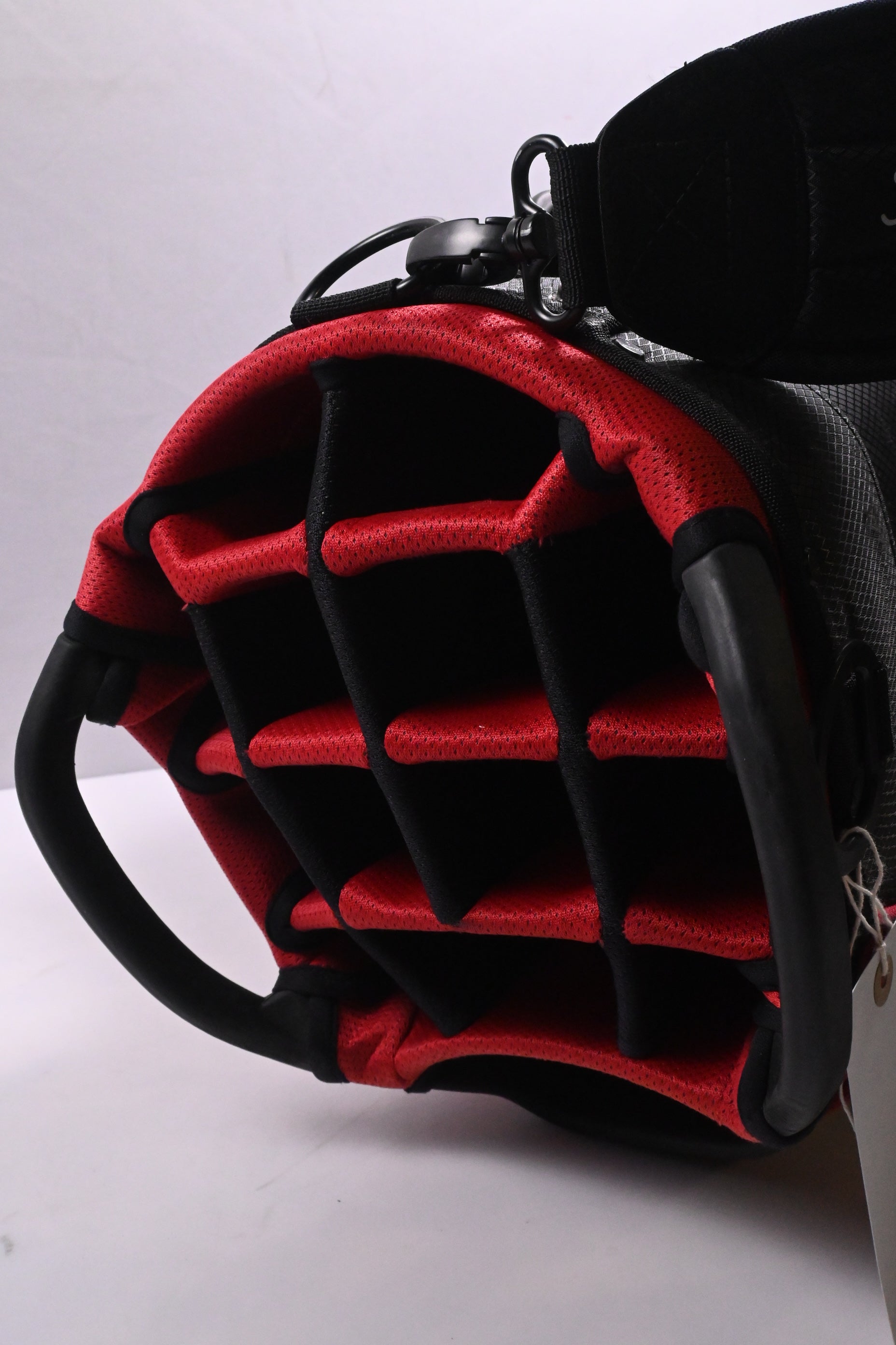Titleist StaDry Cart Bag / 14-Way Divider / Red, Black & Grey