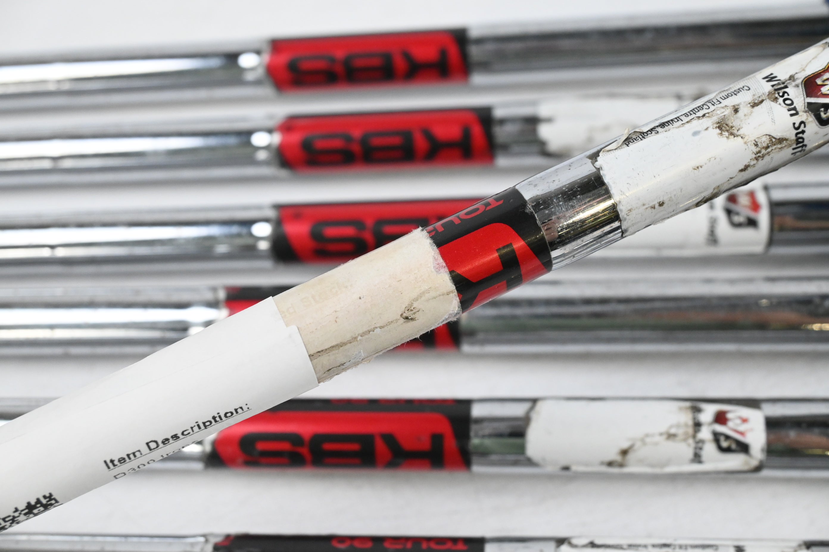 Wilson D300 Irons / 4-PW+GW / Regular Flex KBS Tour 90 Shafts
