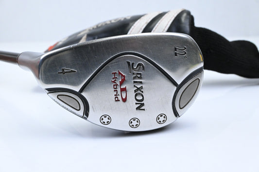 Left Hand Srixon AD #4 Hybrid / 22 Degree / Regular Flex Srixon SV-3009 Shaft
