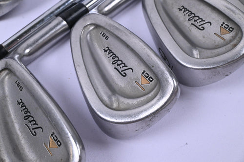 Titleist DCI 981 Irons / 2-PW / Stiff Flex Titleist Tri-Spec Shafts
