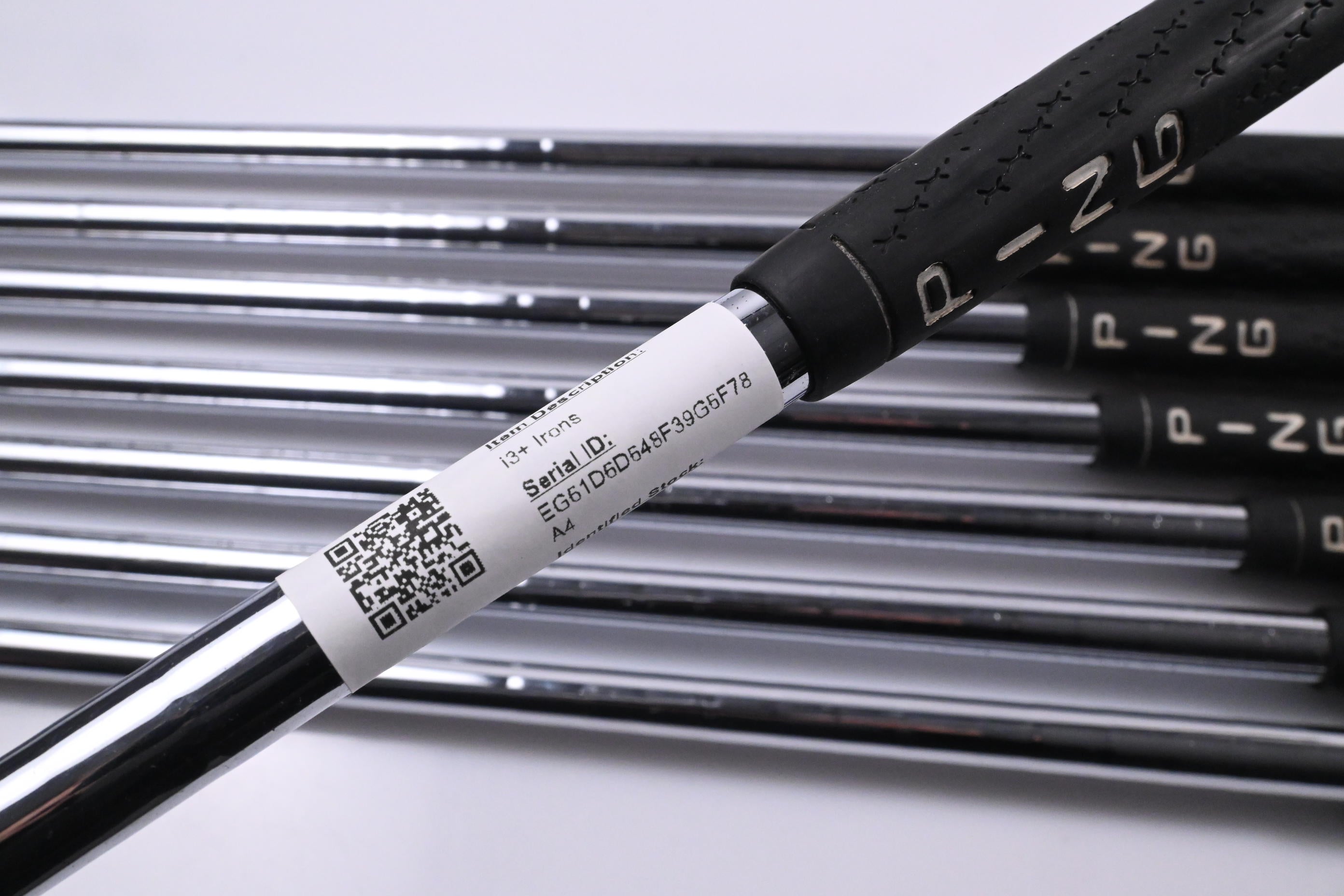 Ping i3+ Irons / 3-PW / Black Dot / Stiff Flex Steel Shafts