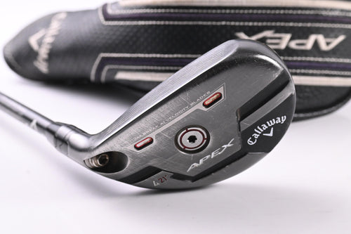 Left Hand Callaway Apex 21 #4 Hybrid / 21 Degree / Regular Flex Cypher 60 Shaft