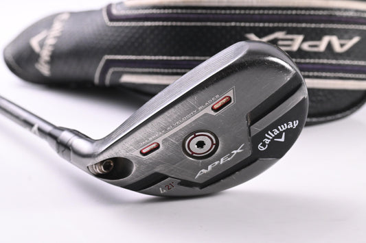 Left Hand Callaway Apex 21 #4 Hybrid / 21 Degree / Regular Flex Cypher 60 Shaft