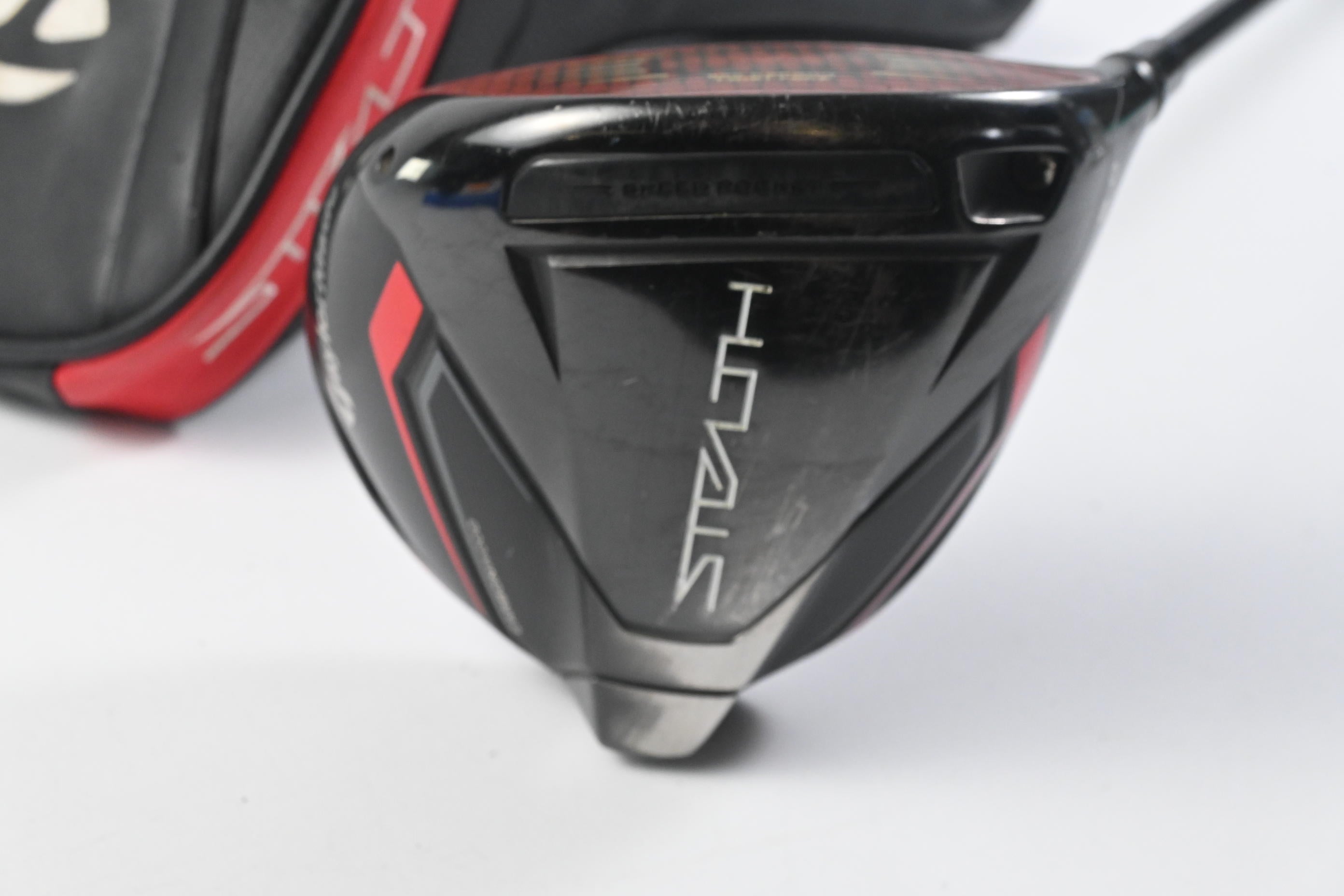 Taylormade Stealth Driver / 9 Degree / Stiff Flex HZRDUS Smoke Red RDX 60 Shaft