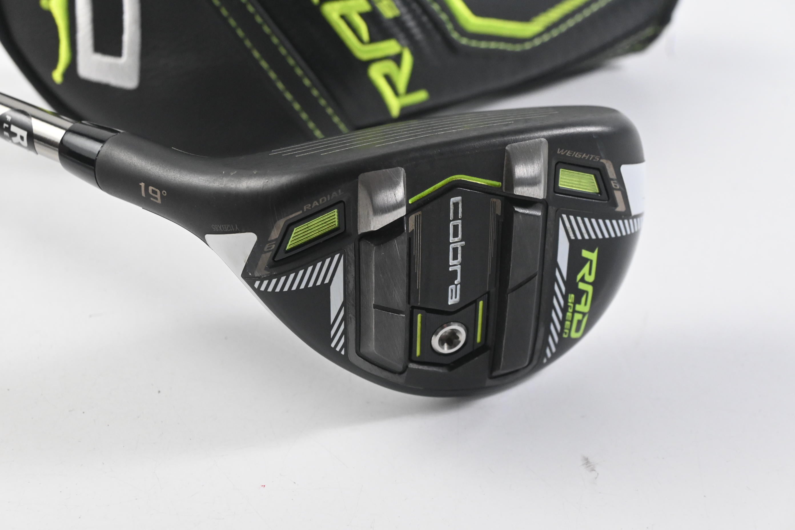 Left Hand Cobra King Radspeed #3 Hybrid / 19 Degree / Regular Flex Recoil ESX 480