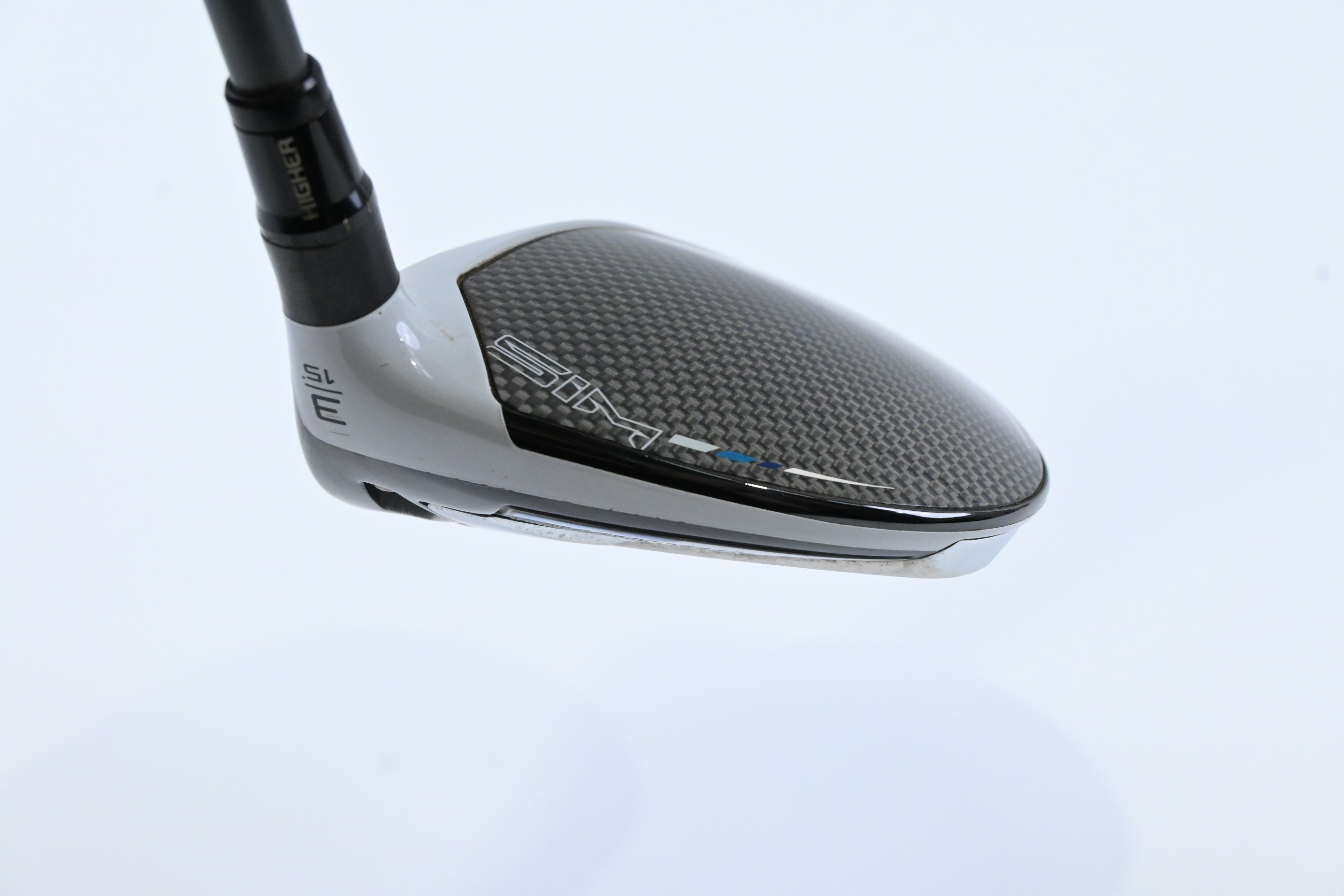 Taylormade SIM Ti #3 Wood / 15 Degree / Stiff Flex HZRDUS Smoke Green 70 Shaft