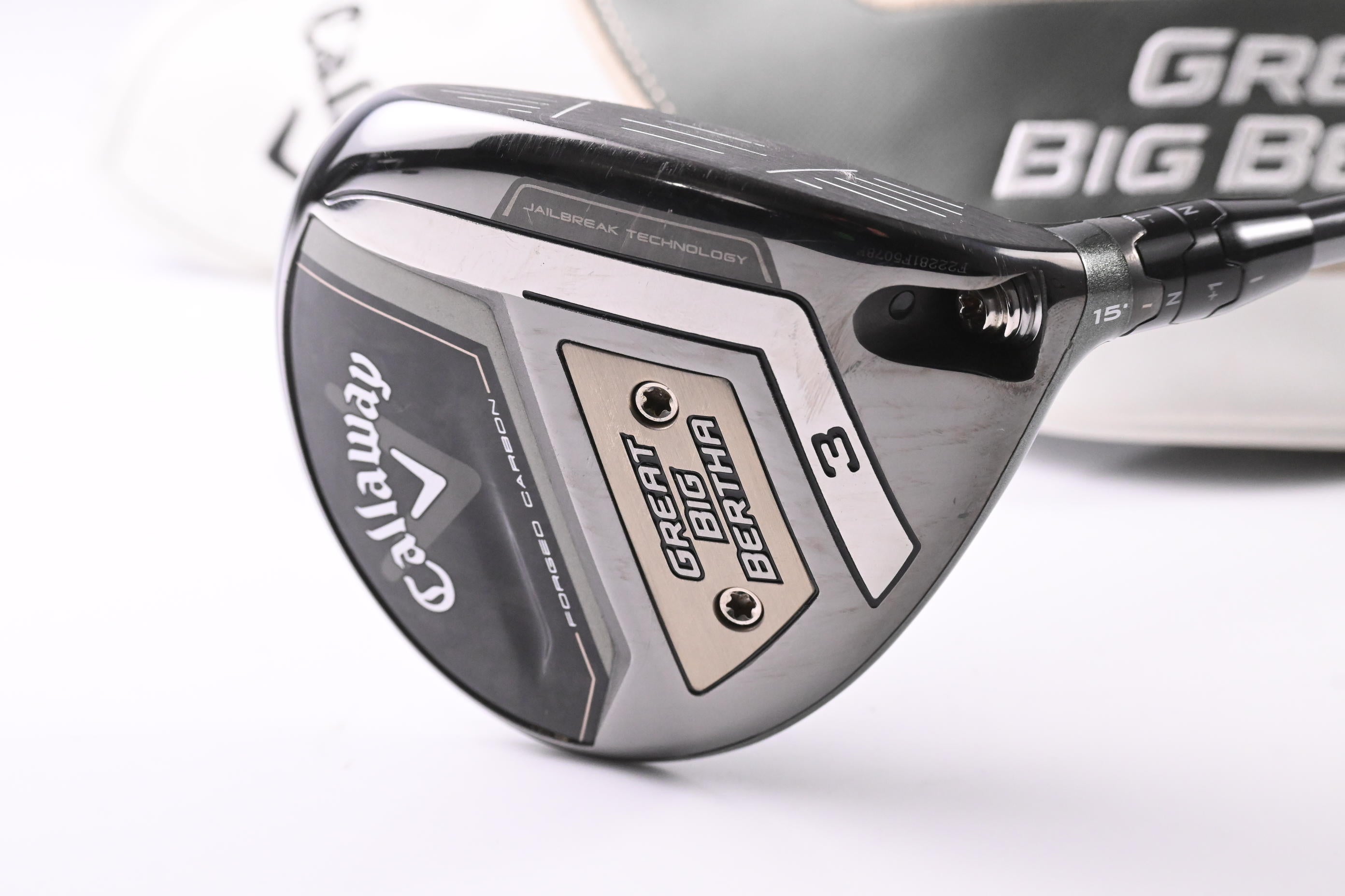 Callaway Great Big Bertha 2023 #3 Wood / 15 Degree / Stiff Flex Helium 5 Shaft
