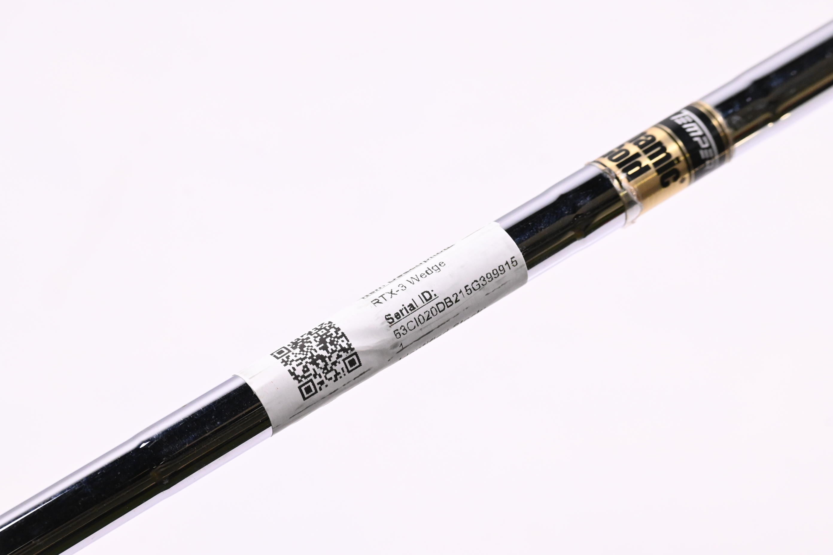 Cleveland RTX-3 Lob Wedge / 58 Degree / Wedge Flex Dynamic Gold Shaft