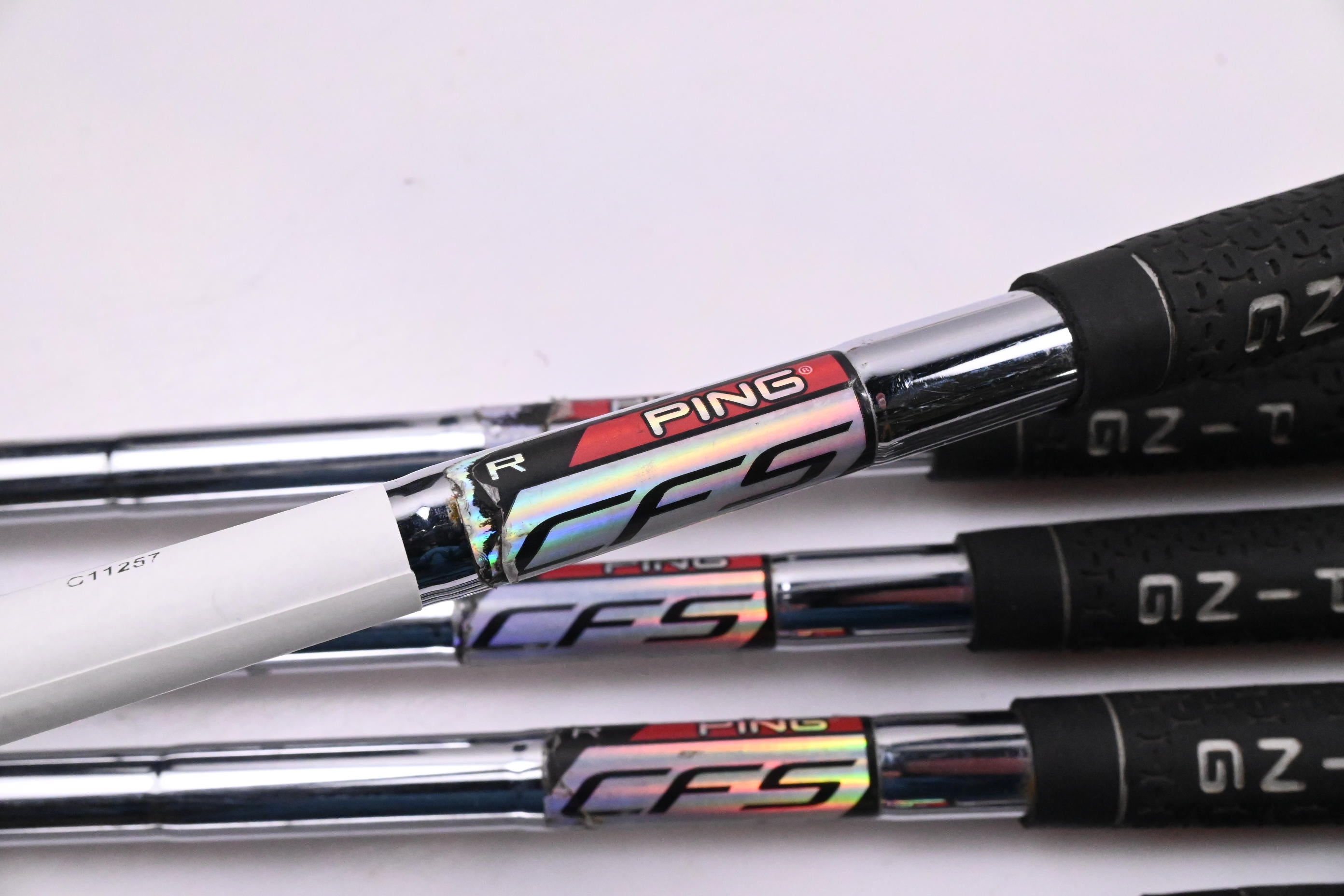 Ping G25 Irons / 5-PW+SW / Black Dot / Regular Flex Ping CFS Steel Shafts